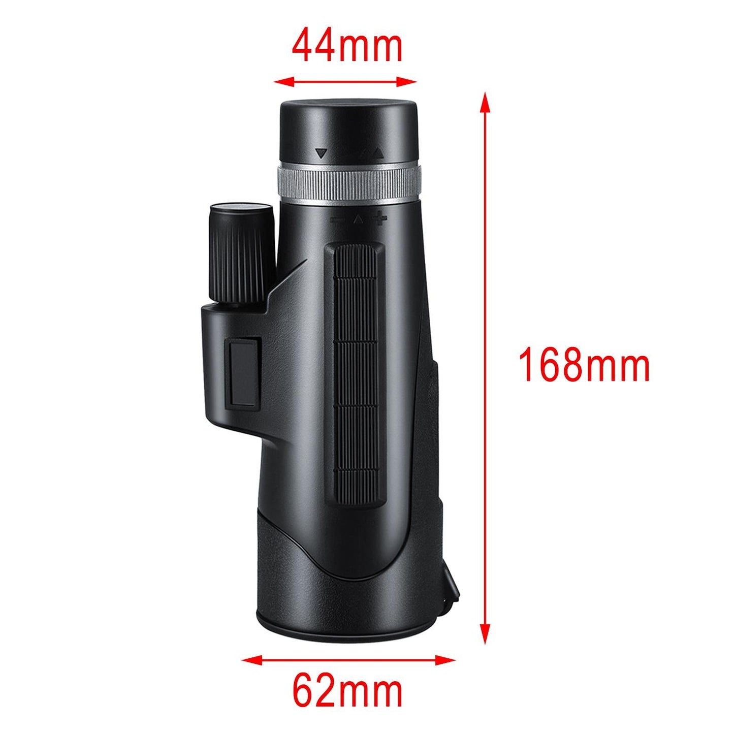 12x50 Monocular Telescope High Power Anti-Fog BAK4 Travelling Hunting Black