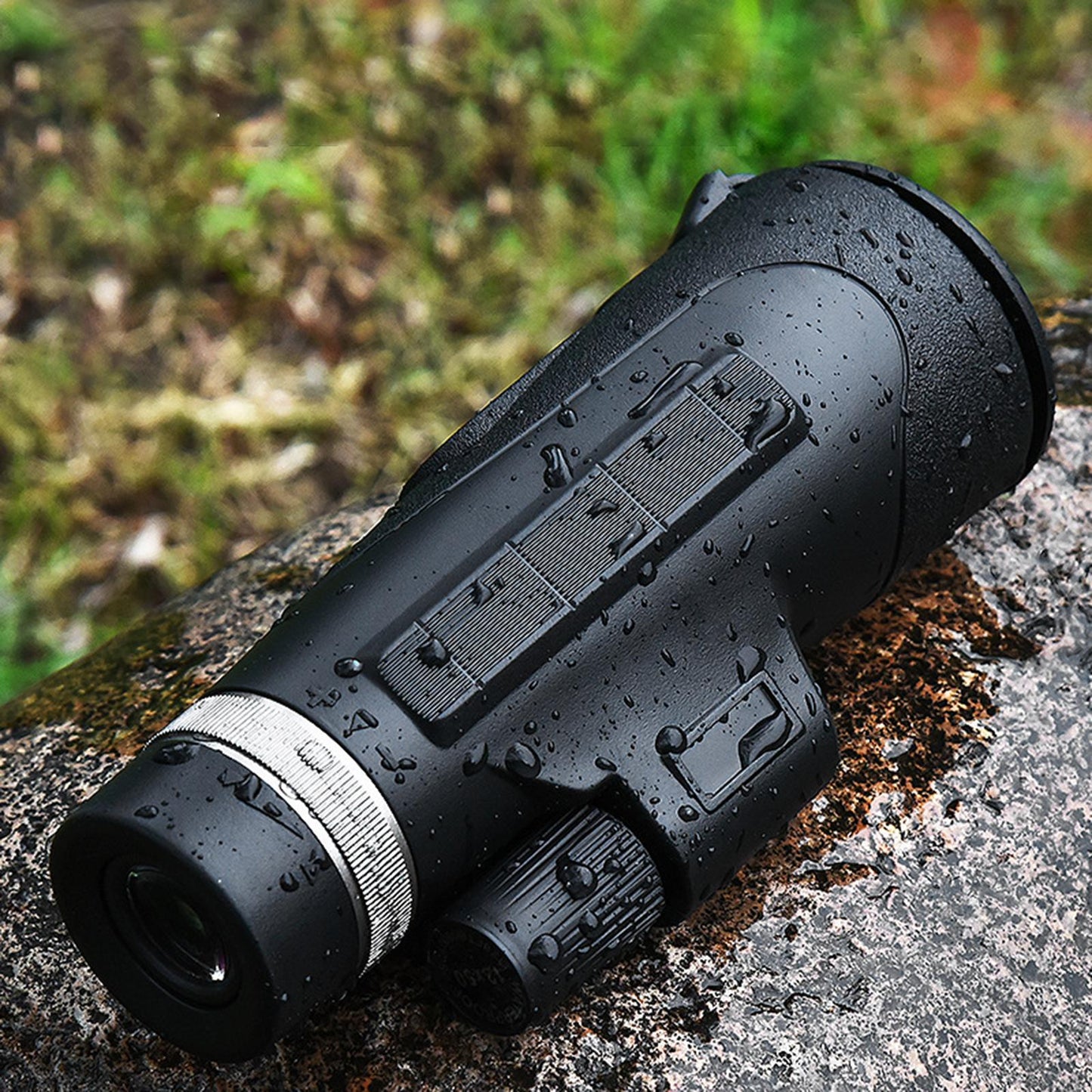 12x50 Monocular Telescope High Power Anti-Fog BAK4 Travelling Hunting Black