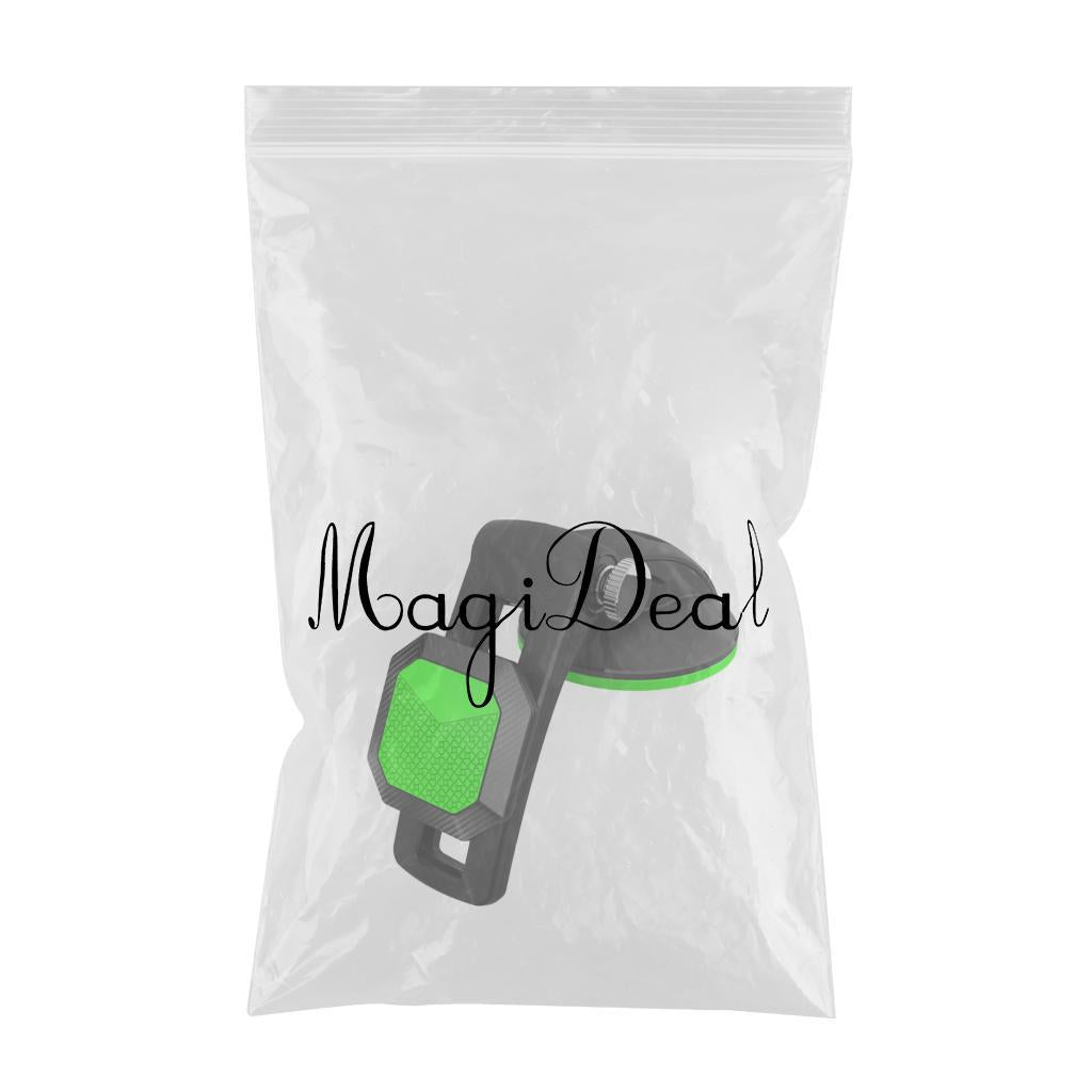 Magnetic Phone Car Mount Mini Tablets 360 Rotate Safe Driving Suction Green