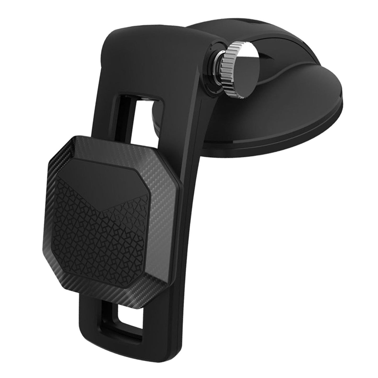 Magnetic Phone Car Mount Mini Tablets 360 Rotate Safe Driving Suction Black