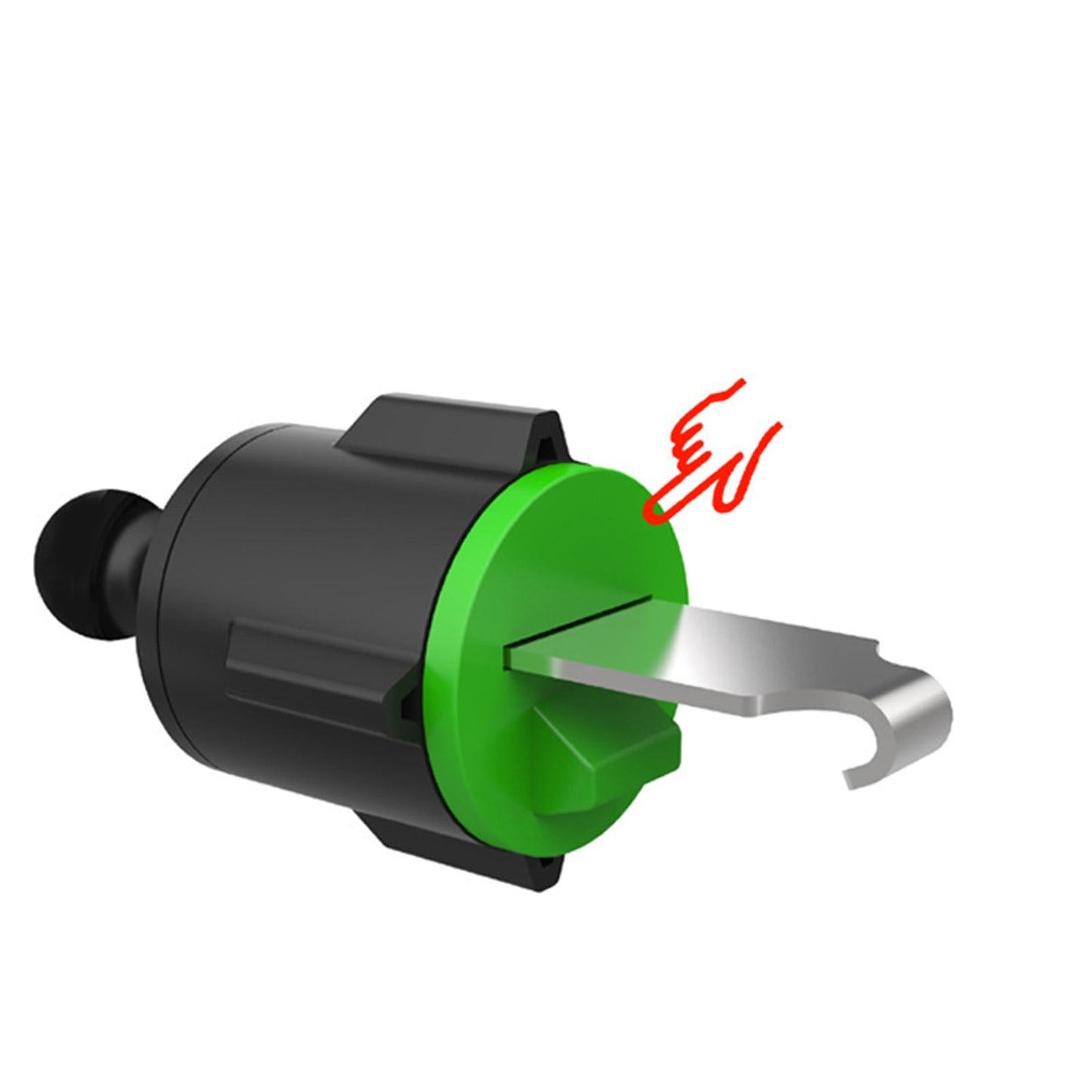 Magnetic Phone Car Mount Mini Tablets 360 Rotate Safe Driving Vent Black