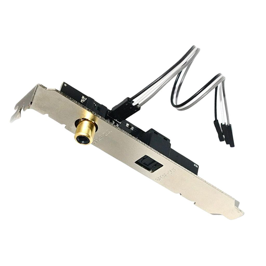 Optical Fiber Coaxial Digital Sound Card 24Bit 192KHz Coaxial RCA for PC