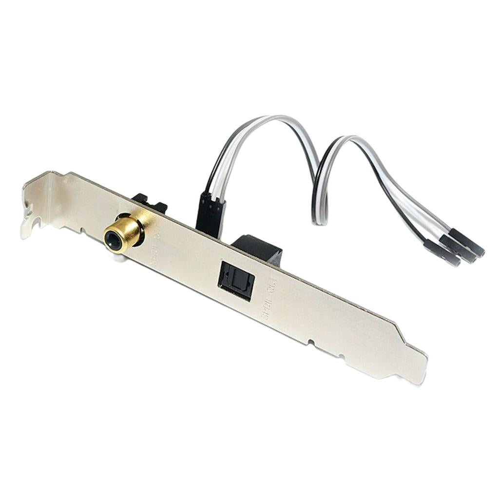 Optical Fiber Coaxial Digital Sound Card 24Bit 192KHz Coaxial RCA for PC