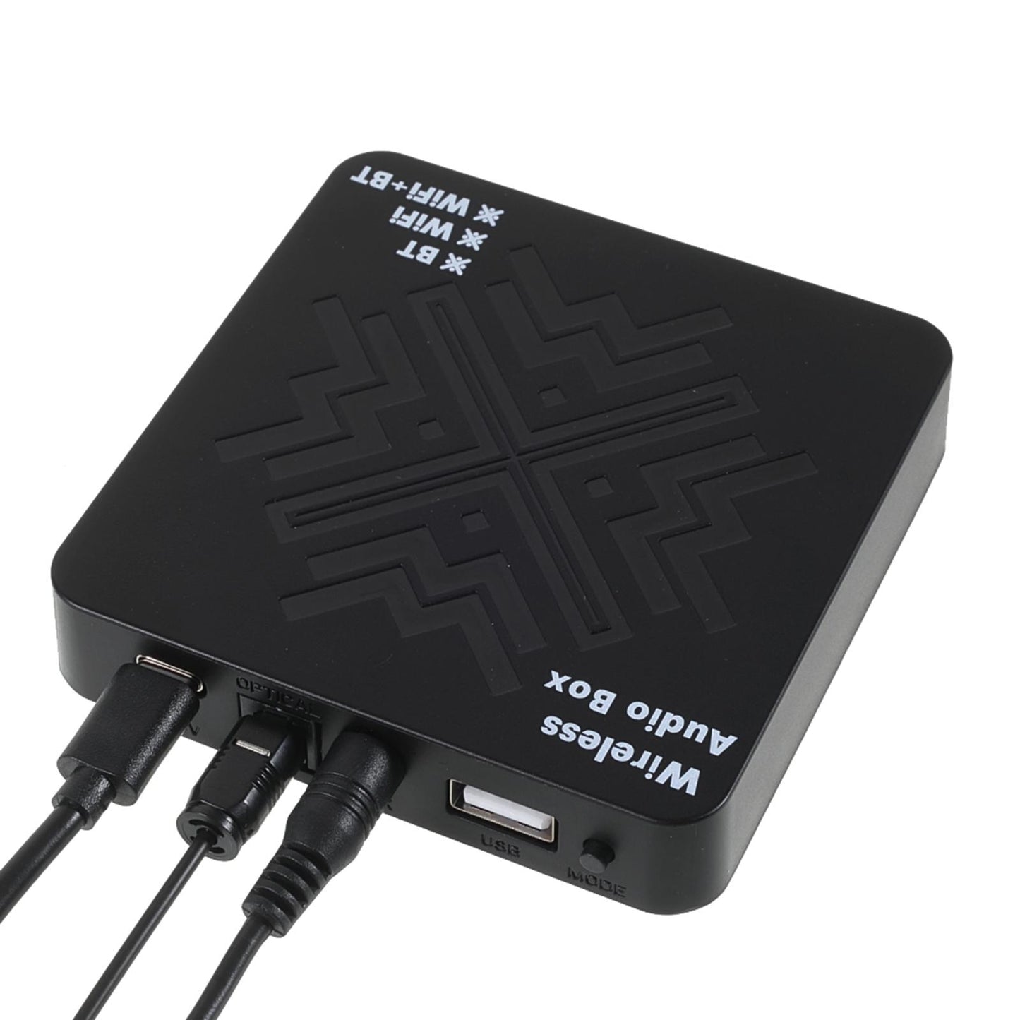 2in1 Q2 Audio Adapter Bluetooth 5.0 WiFi Receiver for Music Home Stereo TV