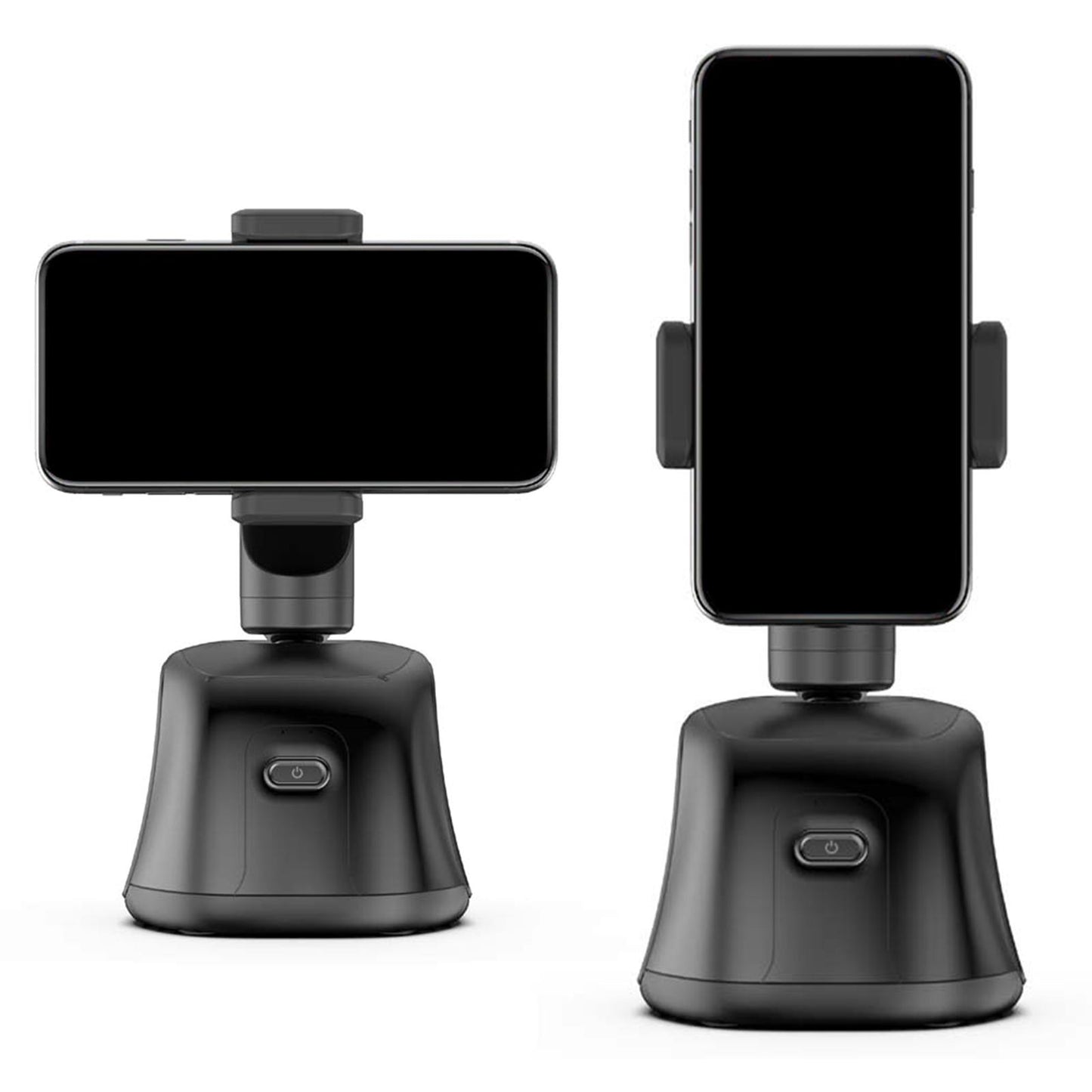 Auto Face Tracking Gimbal 360 Rotation Auto Tracking Vlog Live Battery Power