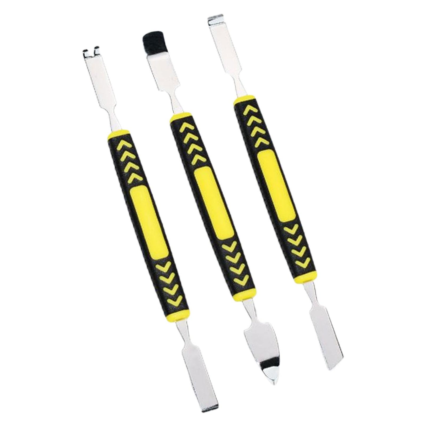 6 Pieces Dual Ends Metal Spudger Set Stainless Steel for Mobile Phone Laptop