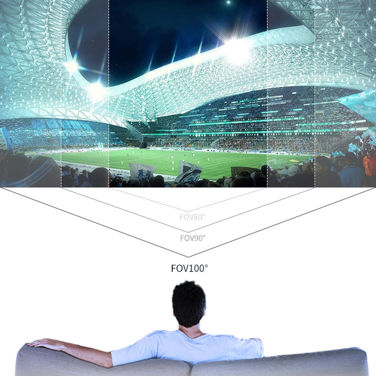 G04EA VR Headset 3D VR Glasses 5.5-7.2" Phones Android iOS No Controller