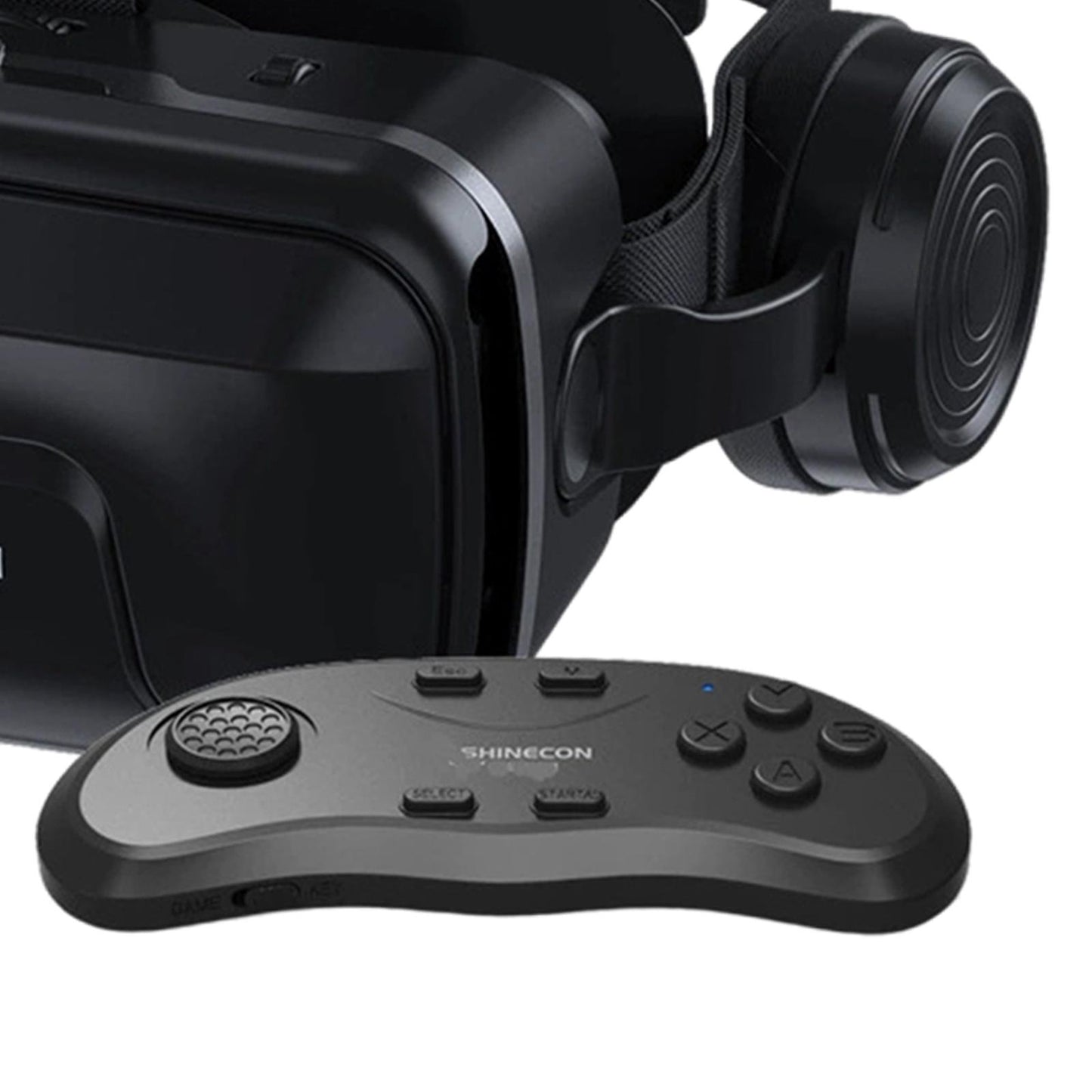 G04EA VR Headset 3D VR Glasses 5.5-7.2" Phones Android iOS B01 Controller