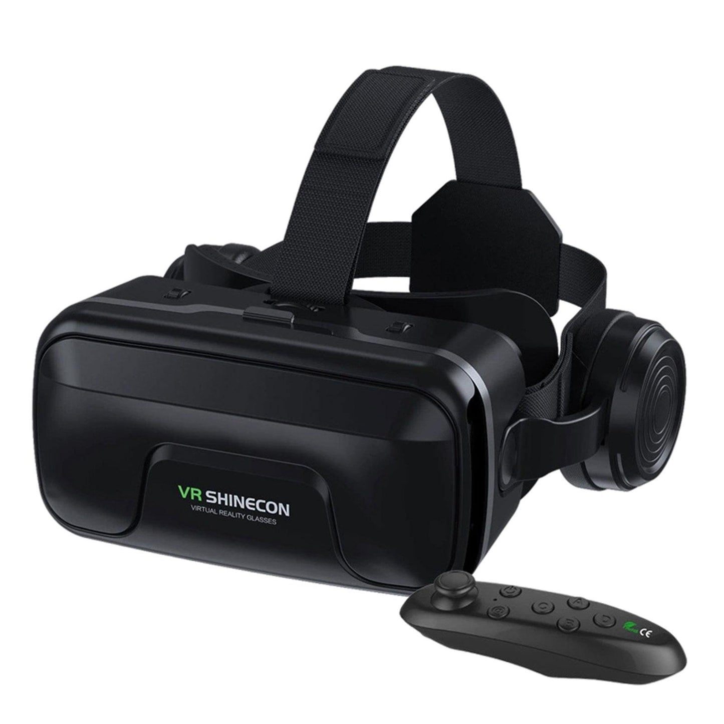 G04EA VR Headset 3D VR Glasses 5.5-7.2" Phones Android iOS Y1 Controller