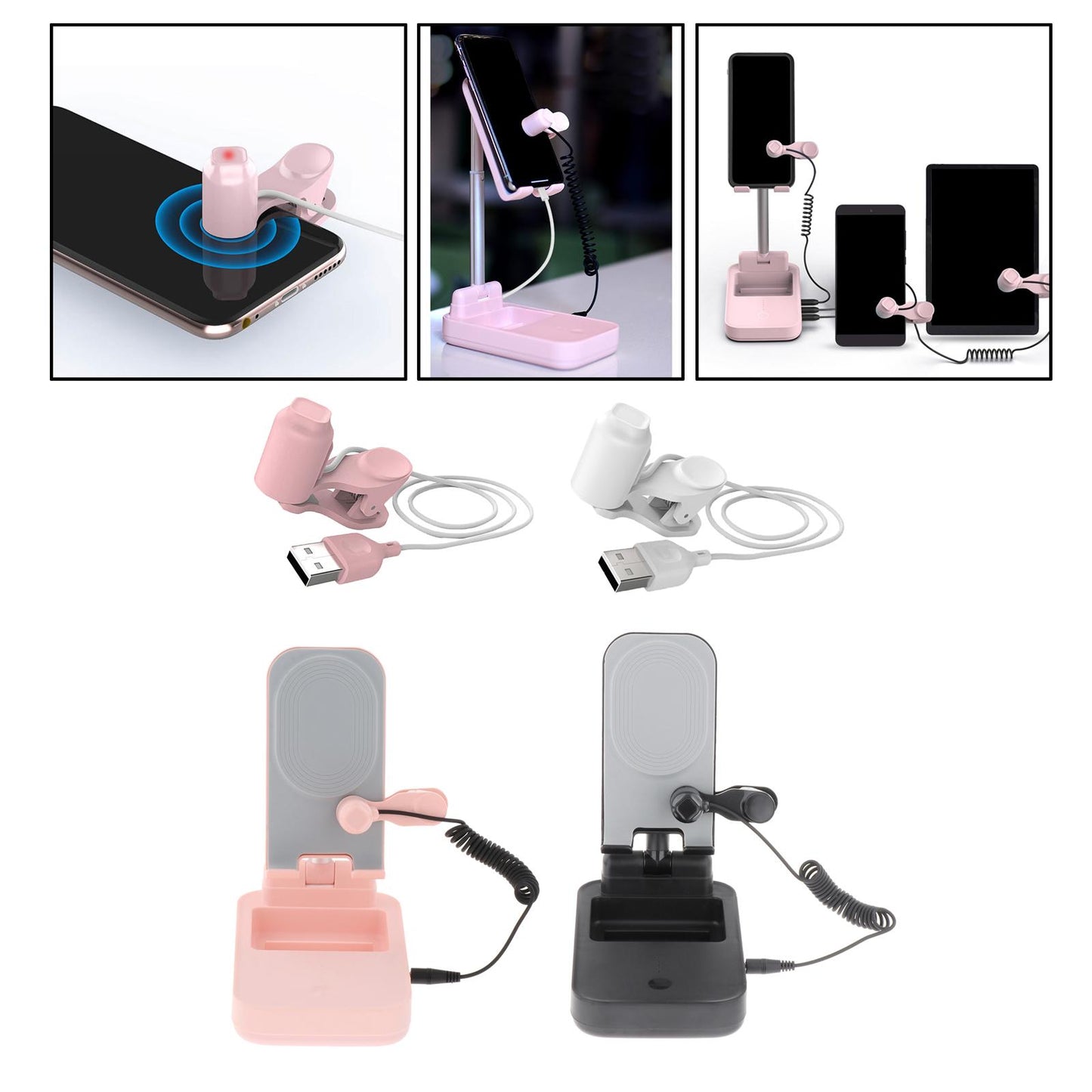 Screen Auto-Clicker Auto Device for Android and iOS Tasks Pink USB