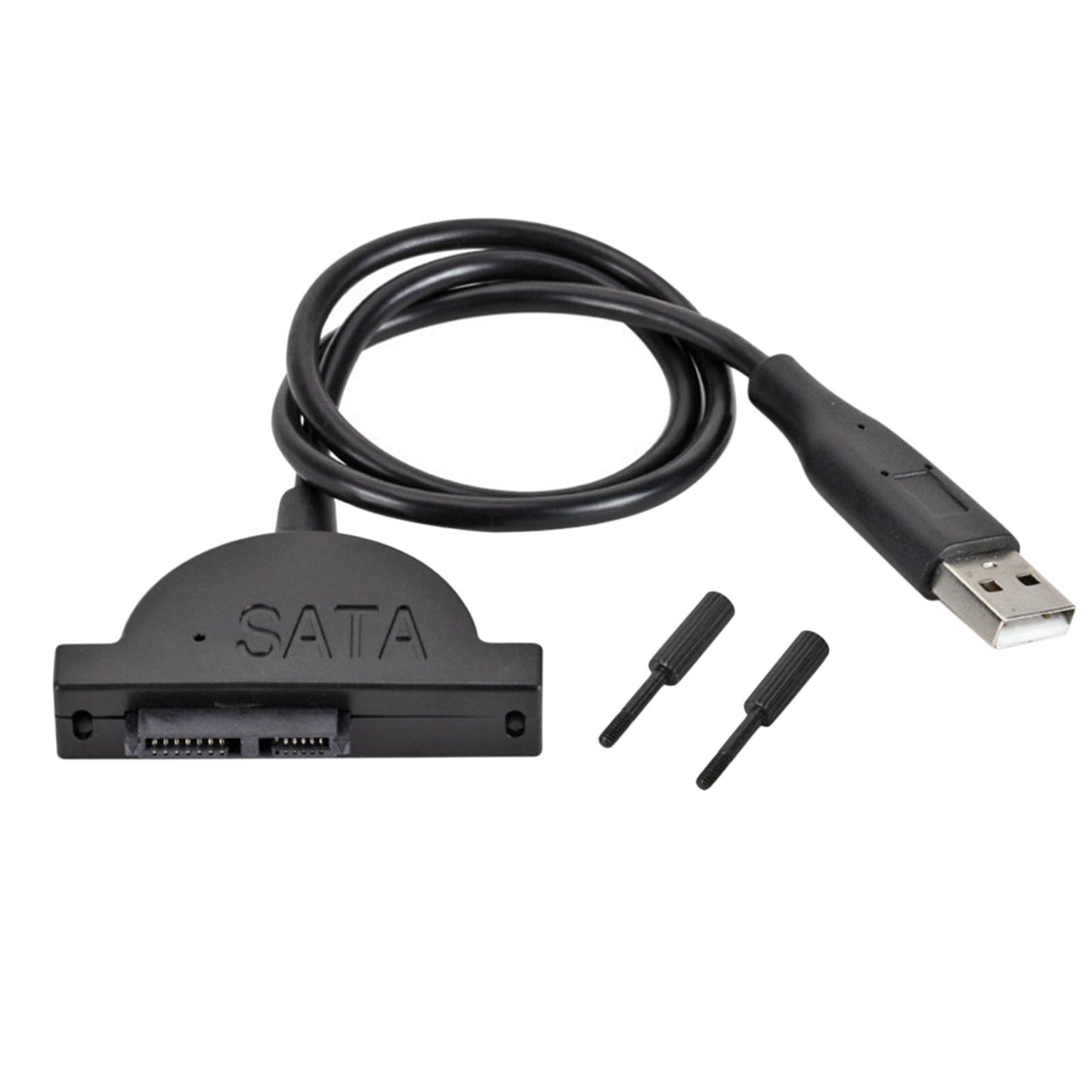 SATA to USB 2.0 SATA Cable Slim Hard Drive Cable for PC Quick Connection