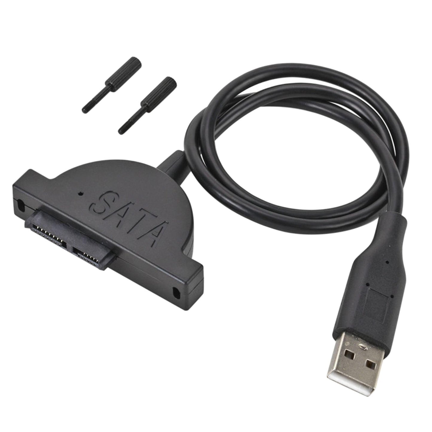 SATA to USB 2.0 SATA Cable Slim Hard Drive Cable for PC Quick Connection