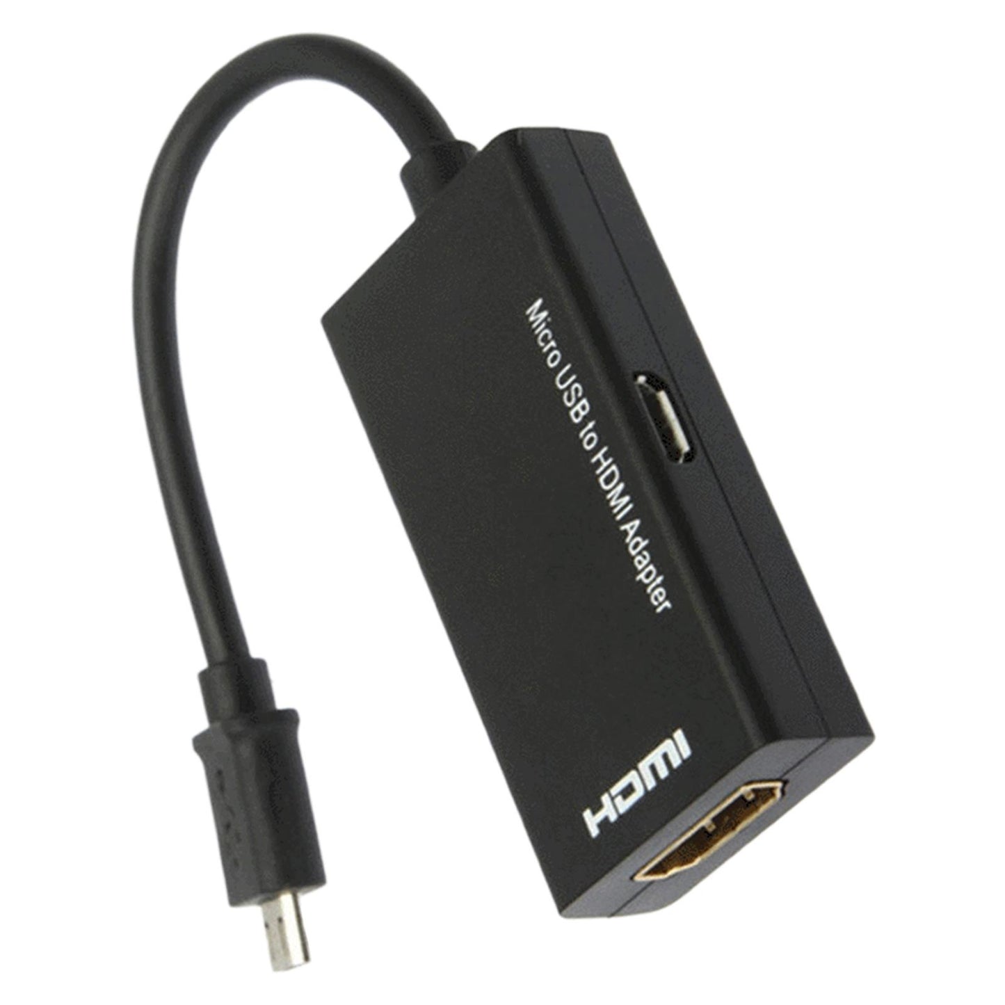 Micro USB to HDMI Adapter Cable High-Definition Signal for Monitors Tablets