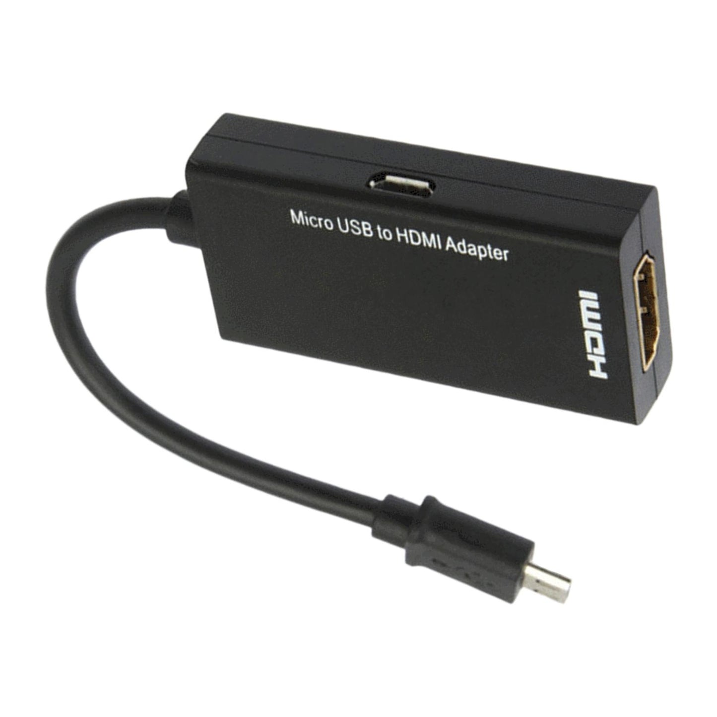 Micro USB to HDMI Adapter Cable High-Definition Signal for Monitors Tablets