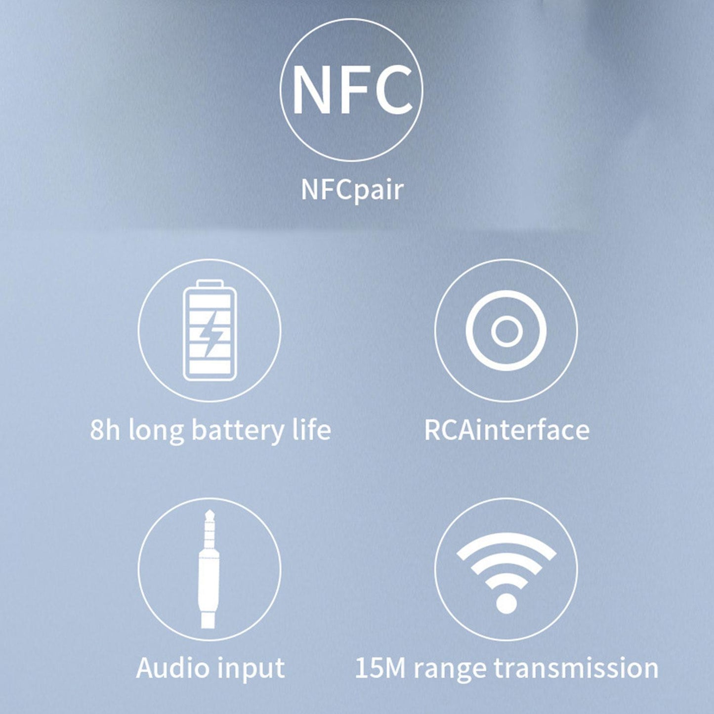 Audio Transmitter Amplifier Low Latency with 3D Surround Long Range Optical