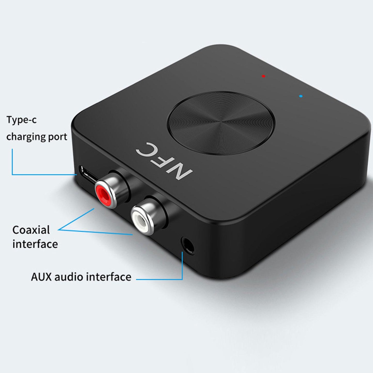 Audio Transmitter Amplifier Low Latency with 3D Surround Long Range Optical