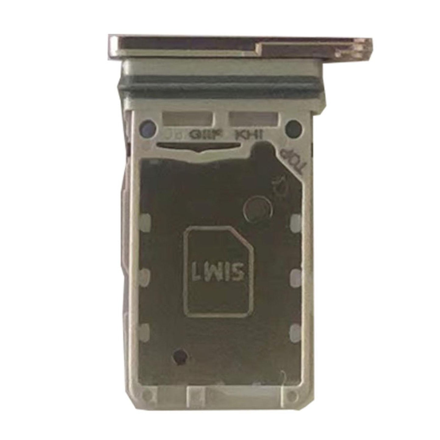 Dual Sim Card Tray Holder Replacement for Samsung S21 5G Sim Tray Gold