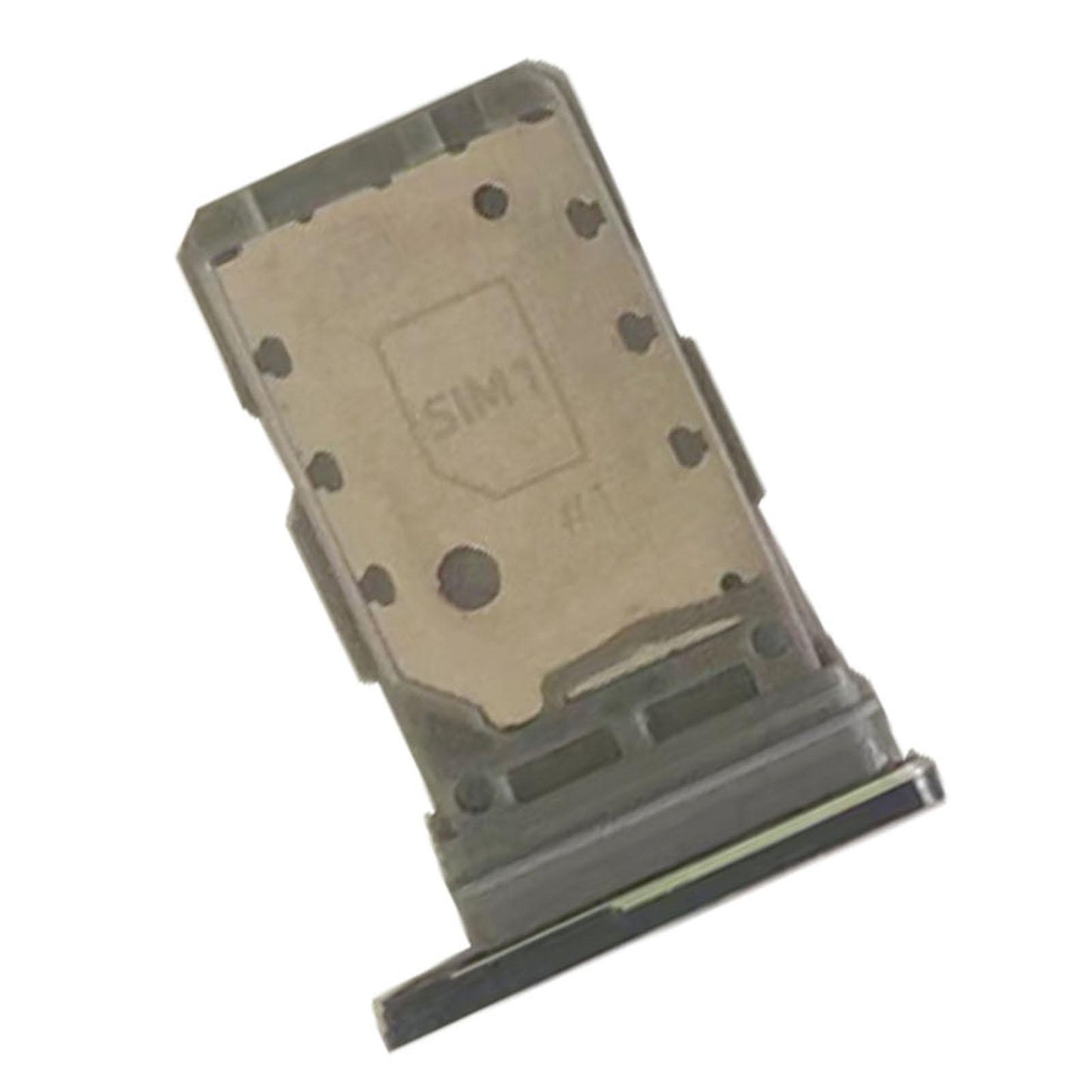 Dual Sim Card Tray Holder Replacement for Samsung S21 5G Sim Tray Black