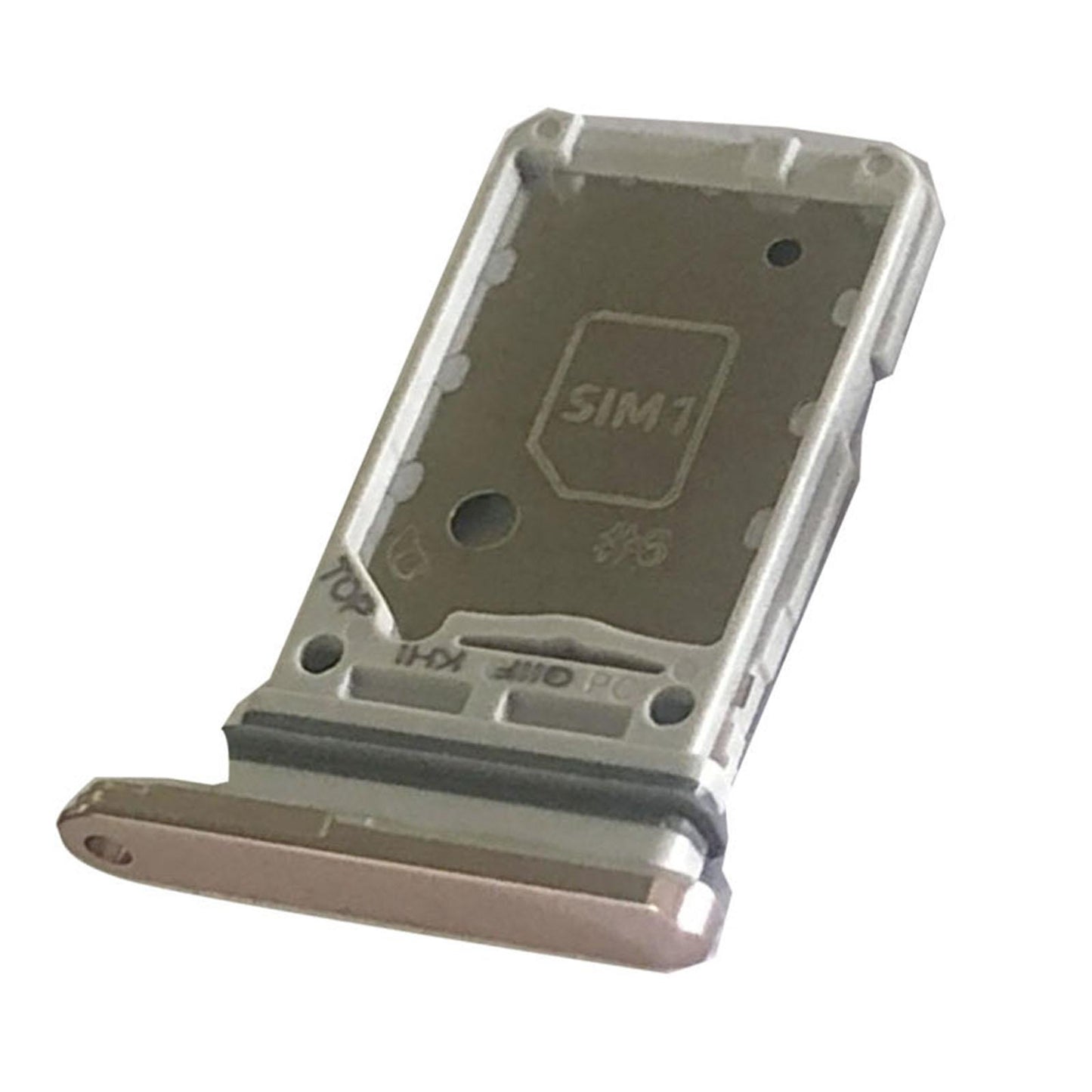 Dual Sim Card Tray Holder Cell Phone for Samsung S21+Plus 5G Slot Gold