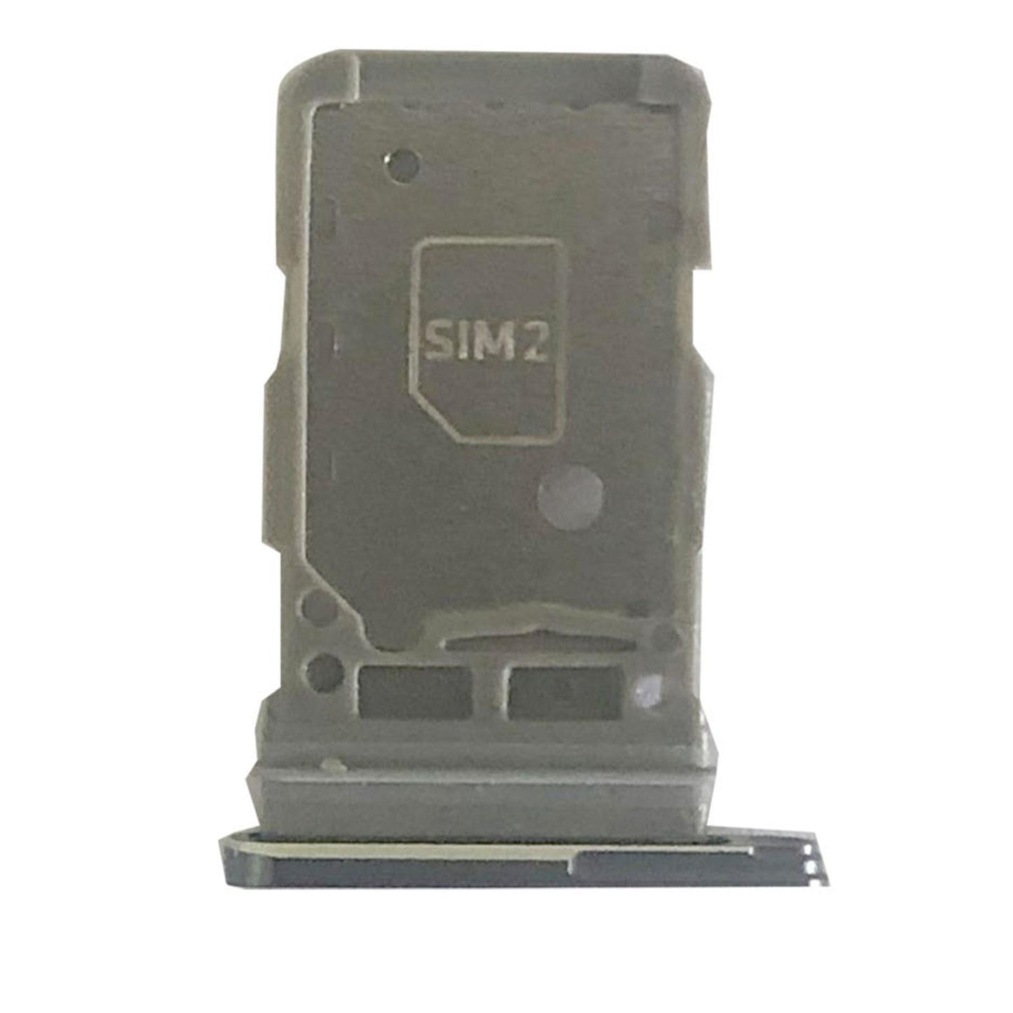 Dual Sim Card Tray Holder Smartphone for Samsung S21 5G Sim Card Slot Gray
