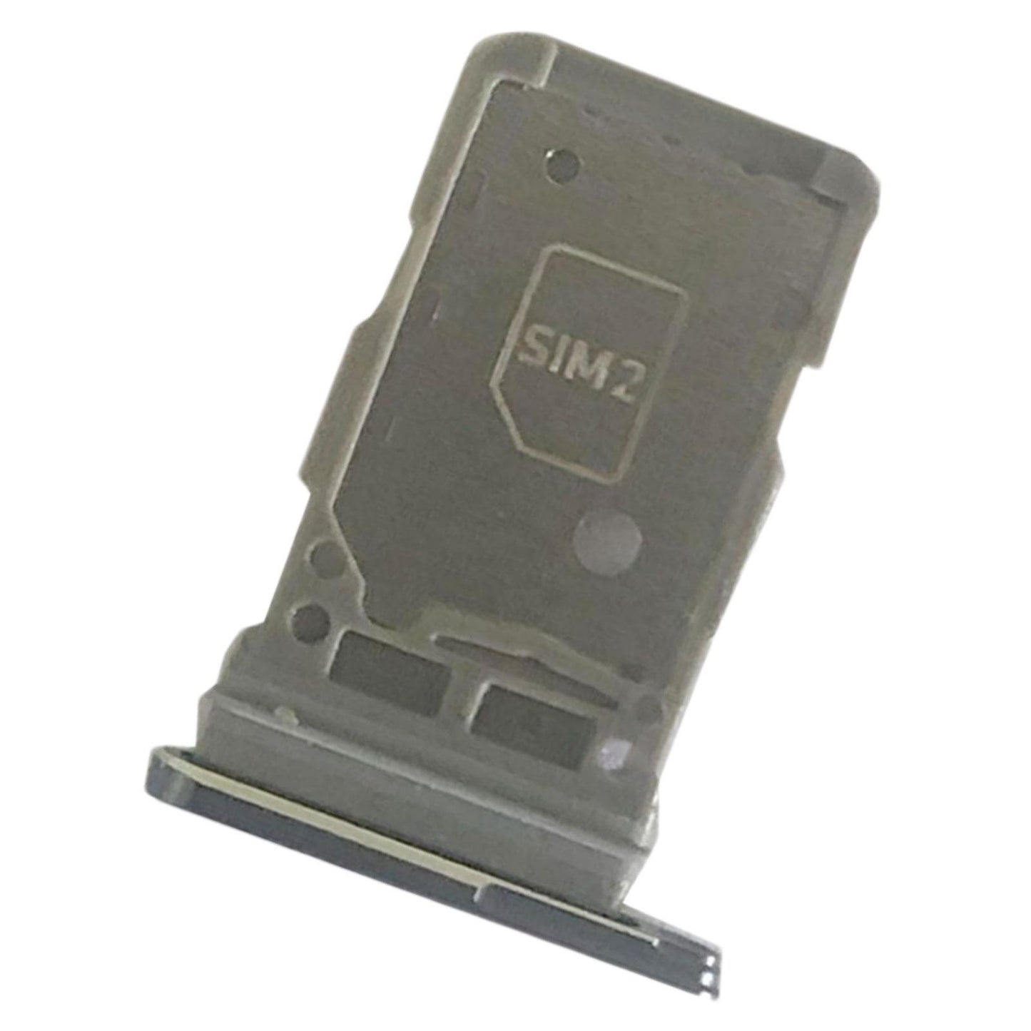 Dual Sim Card Tray Holder Smartphone for Samsung S21 5G Sim Card Slot Gray