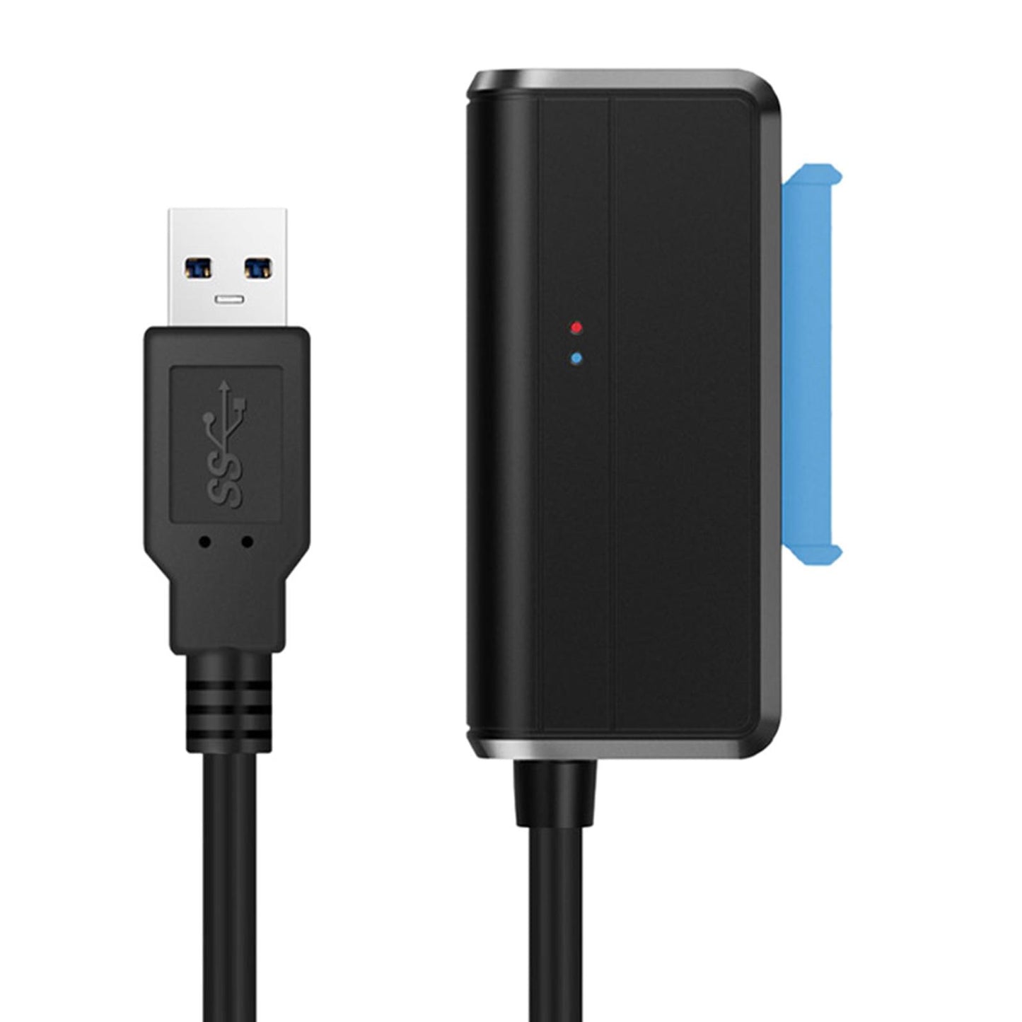 USB to SATA Adapter Cable External SSD/HDD Drives with Power Adapter US