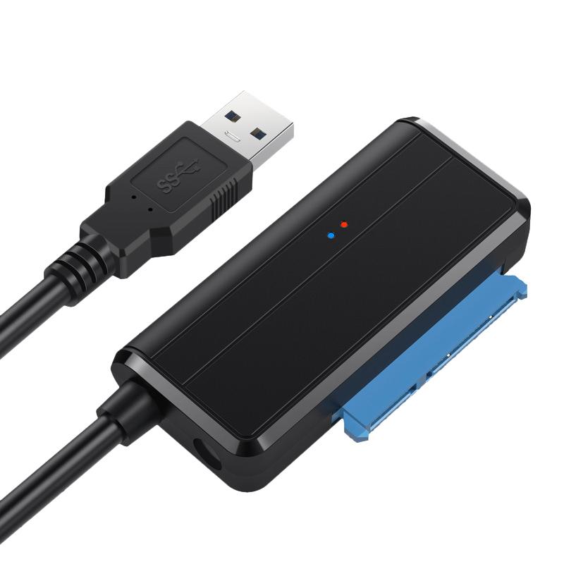 USB to SATA Adapter Cable External SSD/HDD Drives with Power Adapter US