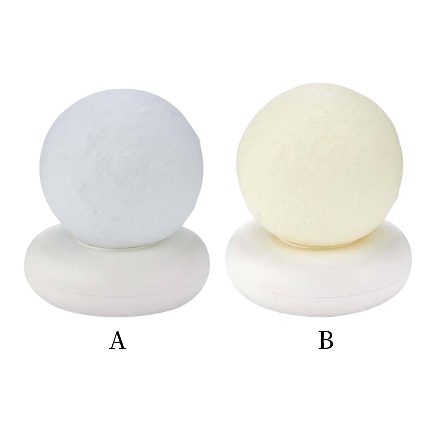 3D Moon Night Light LED 3 Brightness Table Lamp Glow in The Dark Normal