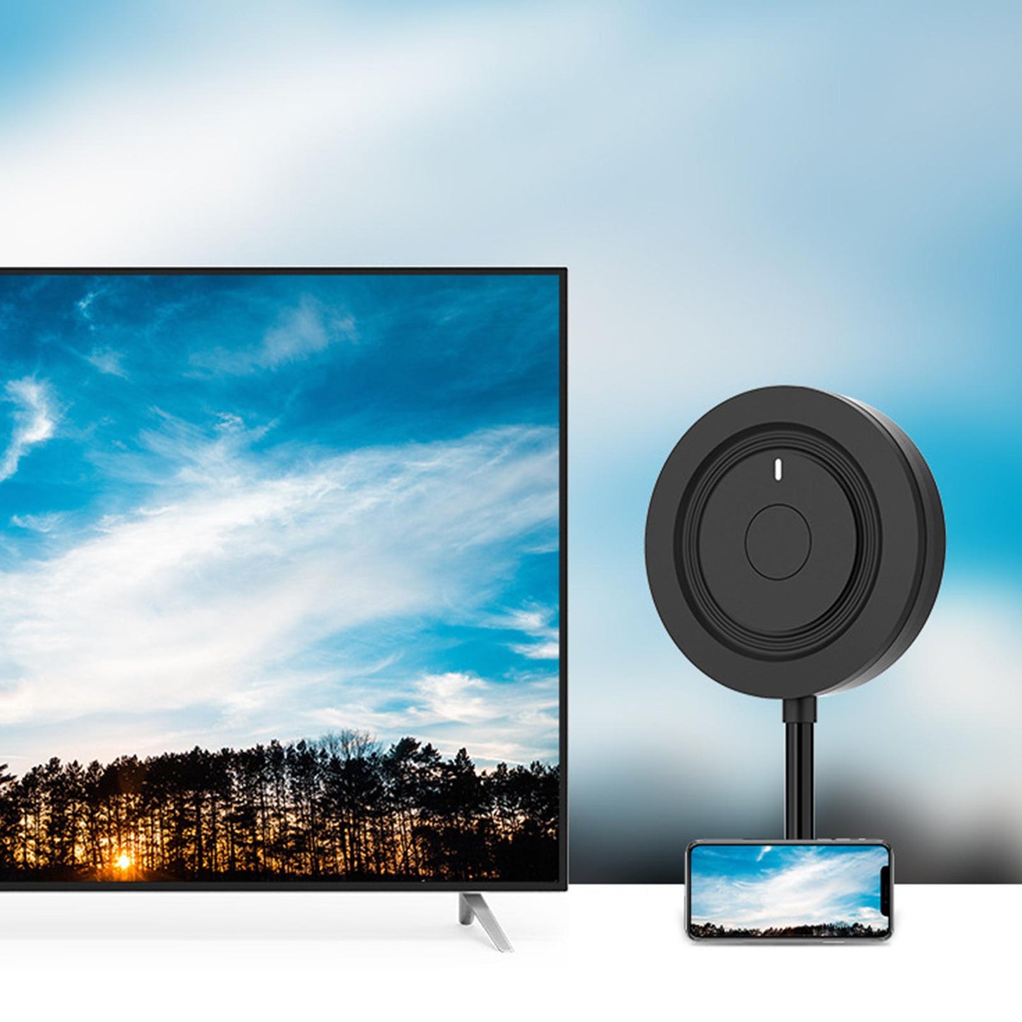 Wireless HDMI Display Dongle Adapter 2.4G 5G 4K Dual Band HDTV Projector PC