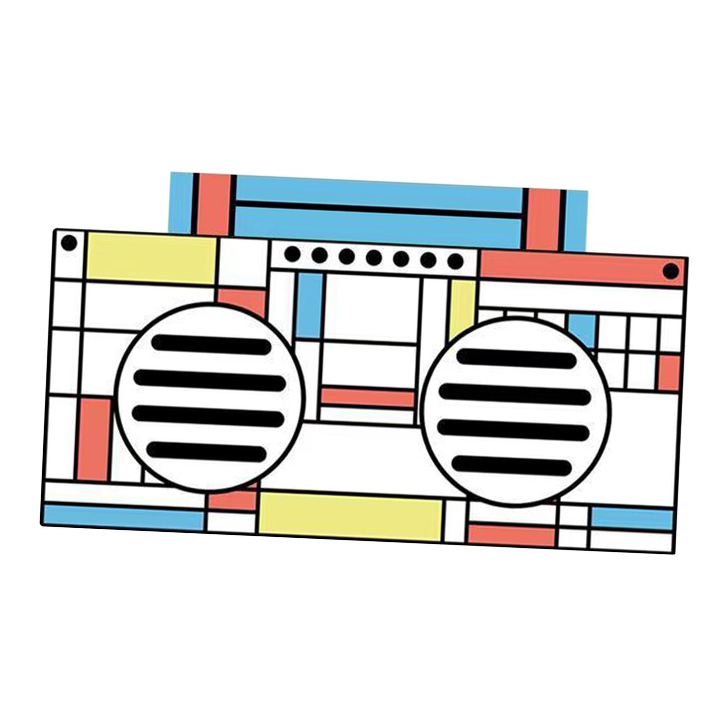 Bluetooth Wireless Speaker Bass U Disk for Smartphone Outdoors Home Colorful