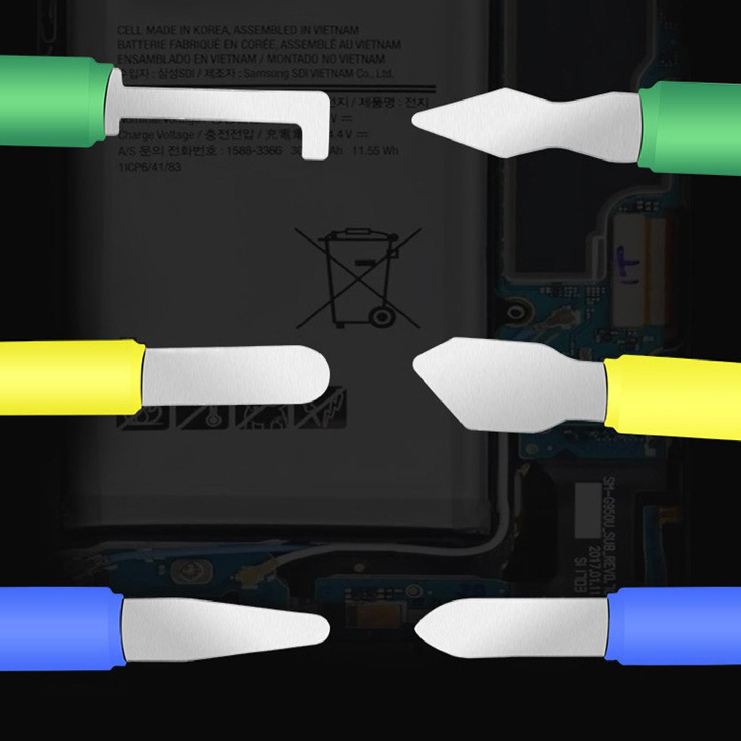 Prying Opening Repair Tool Kit Pry Opening Spudger Professional for Notebook