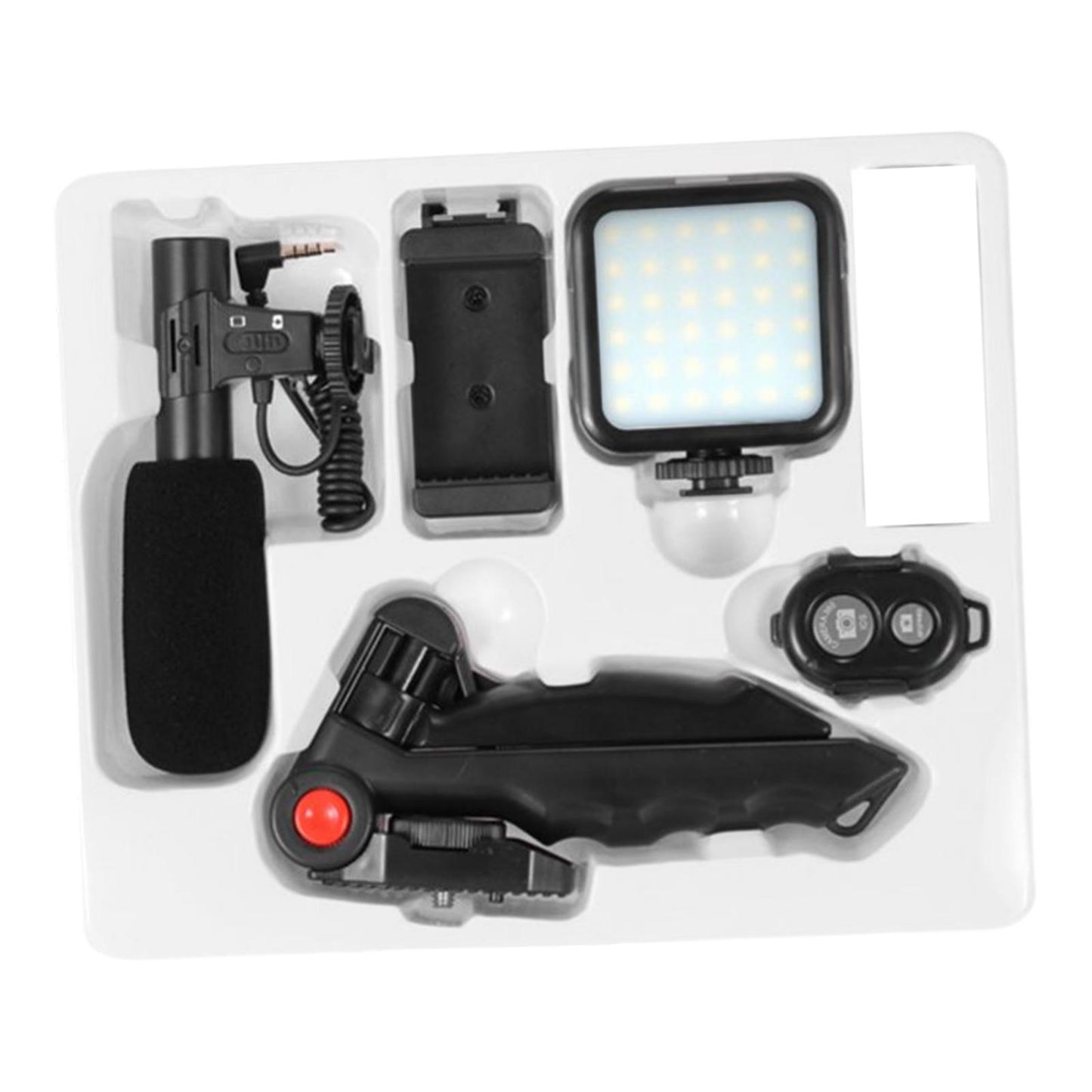 Smartphone Vlogging Kit Phone Holder Handheld for Indoor Outdoors Live