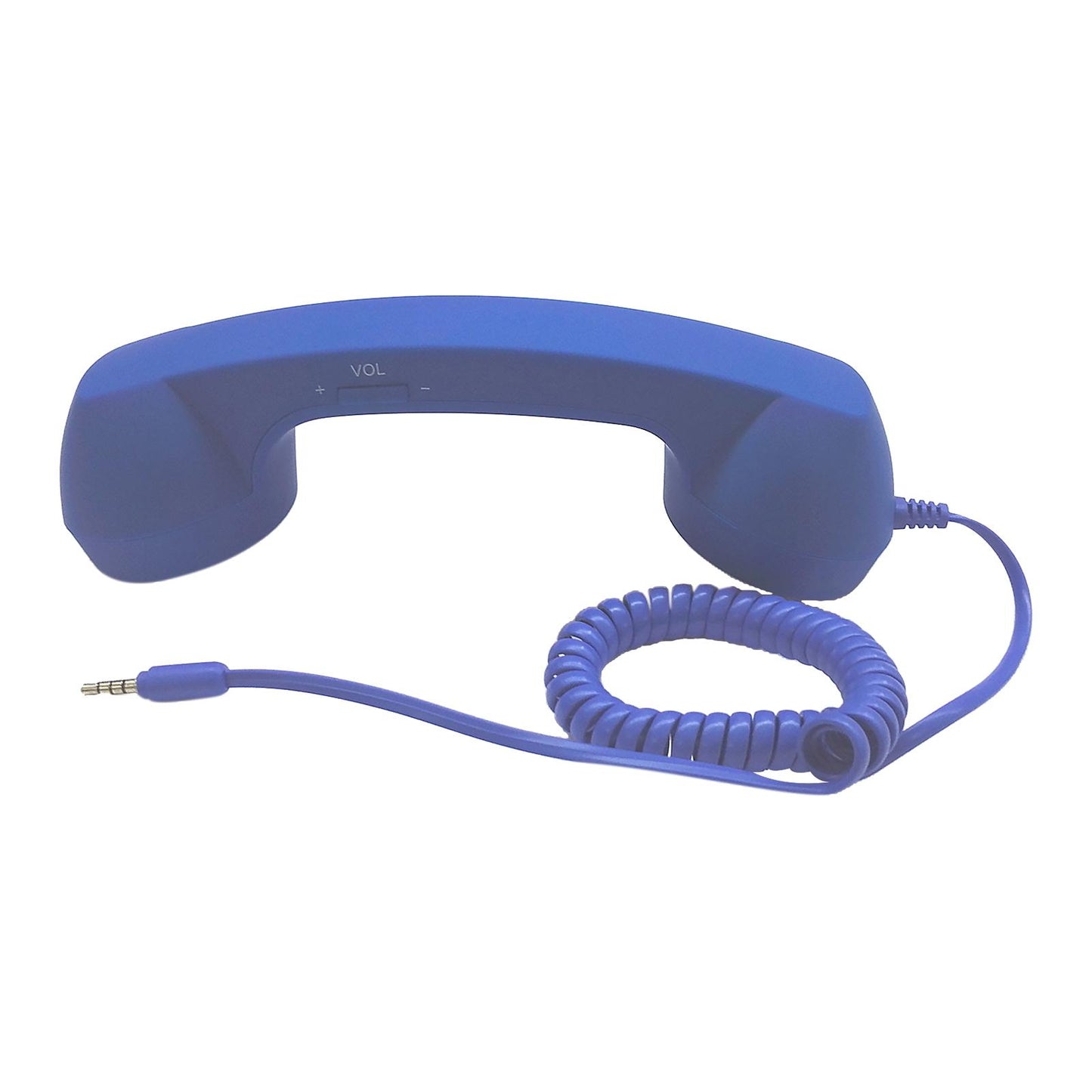 Retro Telephone Handset 3.5mm Classic Mini for iPhone iPad Mobile Phones Blue