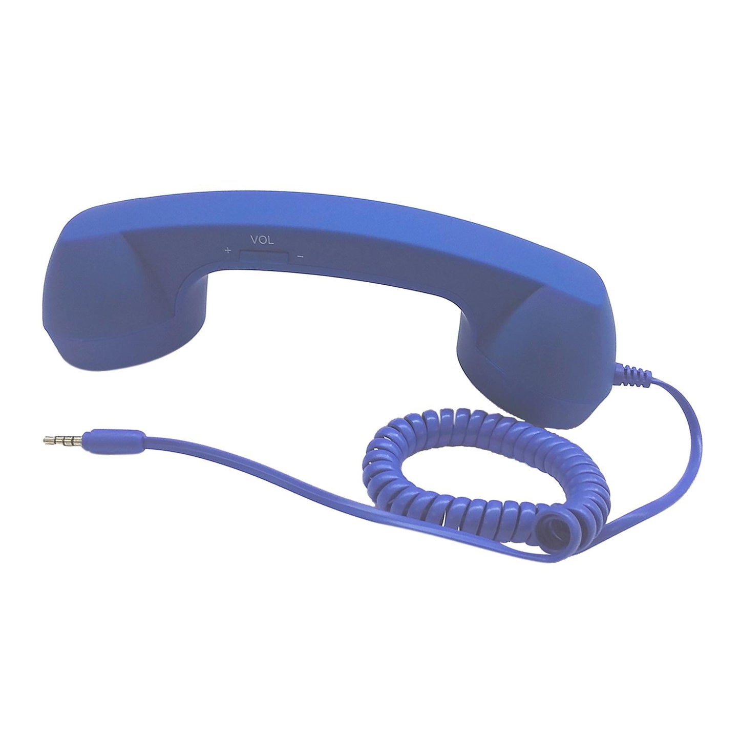 Retro Telephone Handset 3.5mm Classic Mini for iPhone iPad Mobile Phones Blue