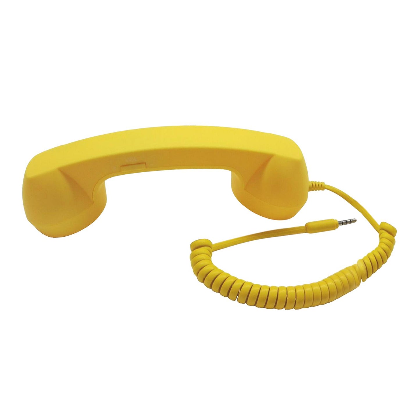Retro Telephone Handset 3.5mm Classic Mini for iPhone iPad Mobile Phones Yellow