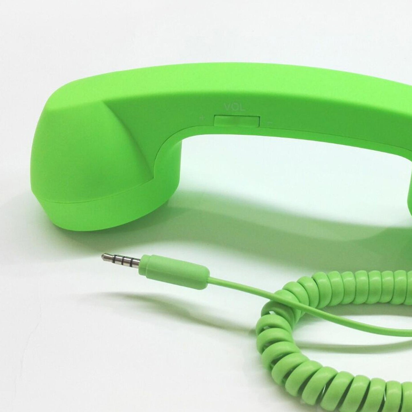 Retro Telephone Handset 3.5mm Classic Mini for iPhone iPad Mobile Phones Green
