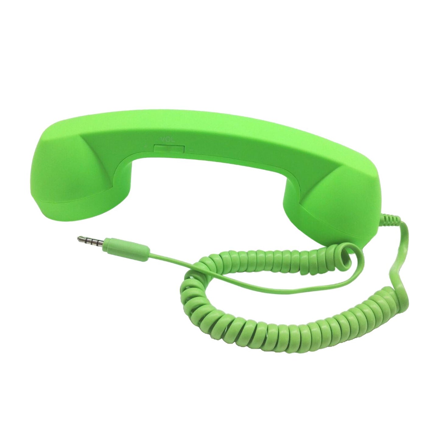 Retro Telephone Handset 3.5mm Classic Mini for iPhone iPad Mobile Phones Green