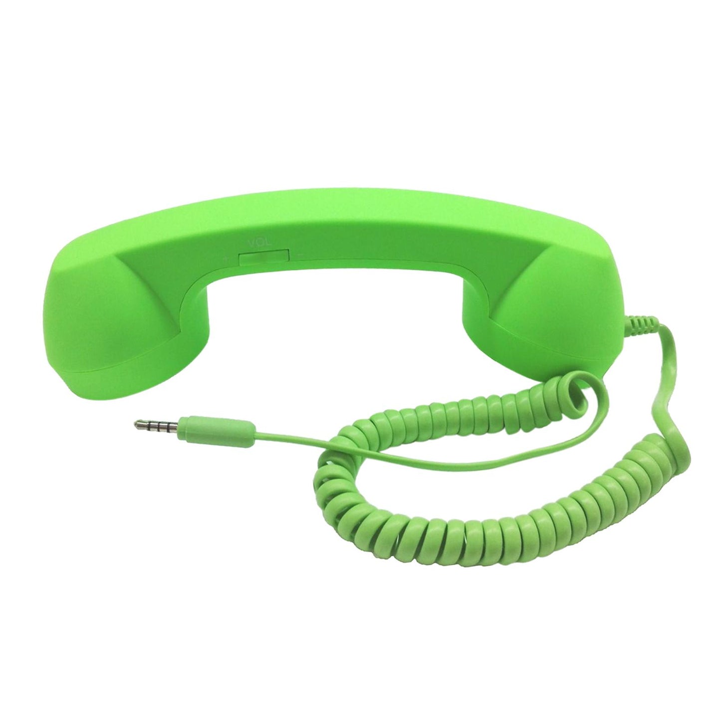 Retro Telephone Handset 3.5mm Classic Mini for iPhone iPad Mobile Phones Green