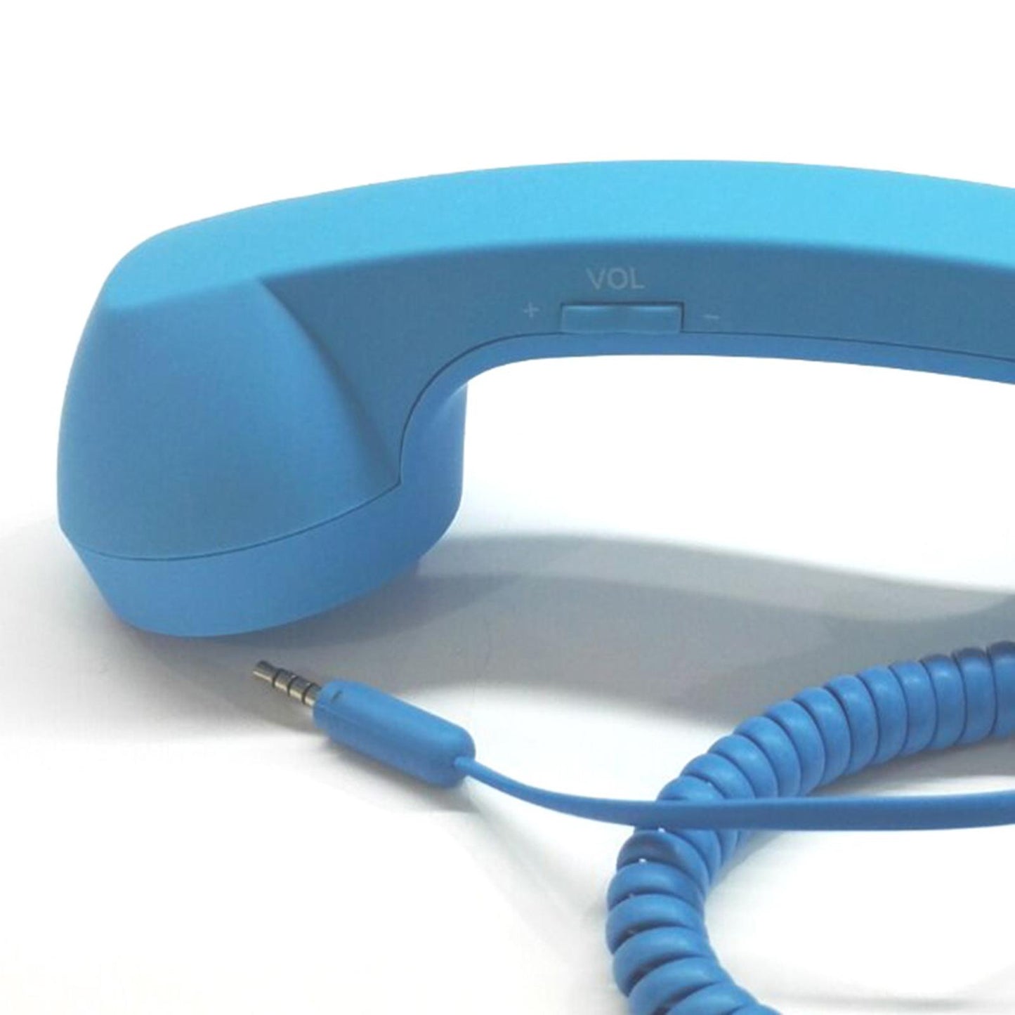 Retro Telephone Handset 3.5mm Classic Mini for iPhone iPad Mobile Phones Light Blue