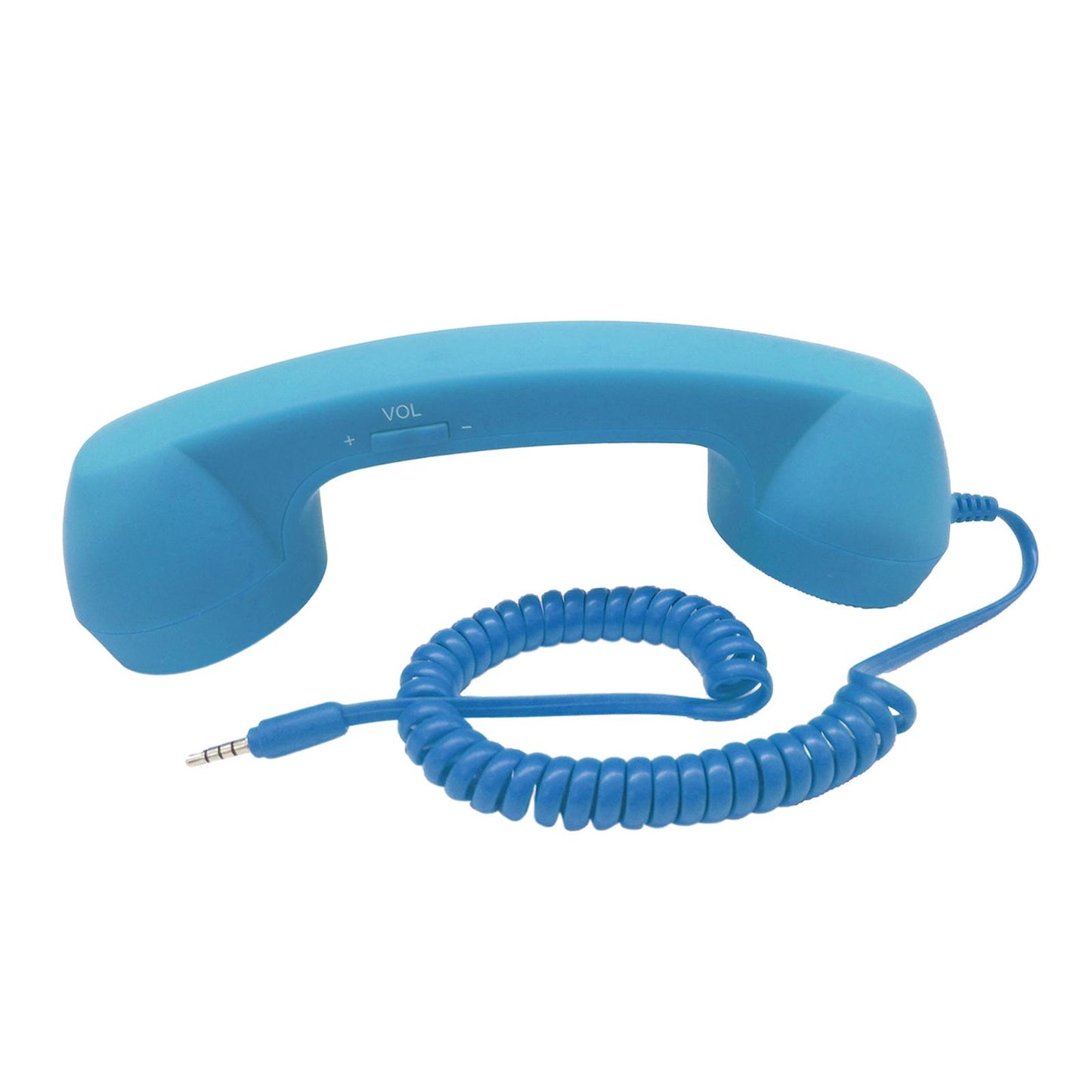 Retro Telephone Handset 3.5mm Classic Mini for iPhone iPad Mobile Phones Light Blue
