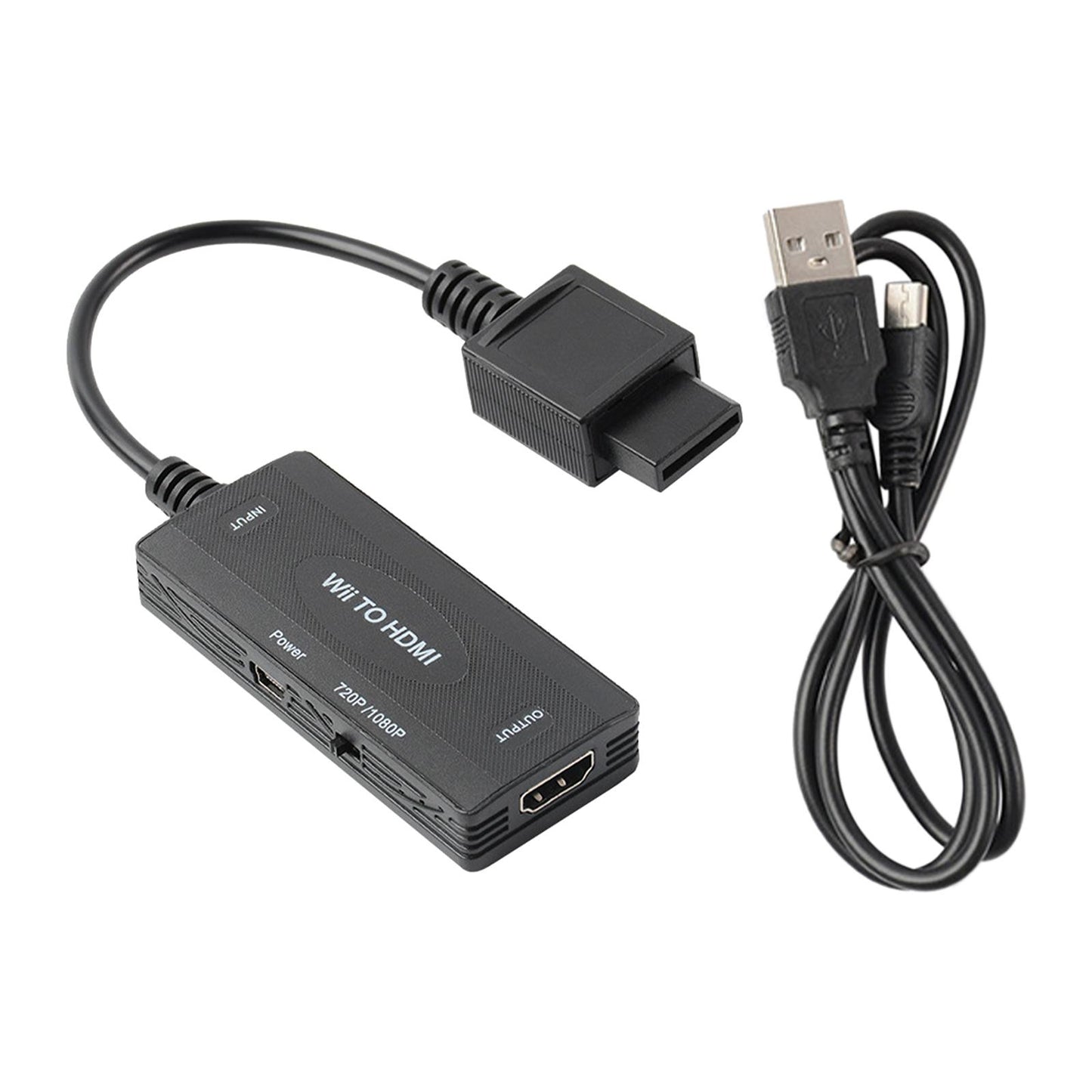 Wii to HDMI Converter/ 1080P 720P with Cable for PC HDTV Monitor