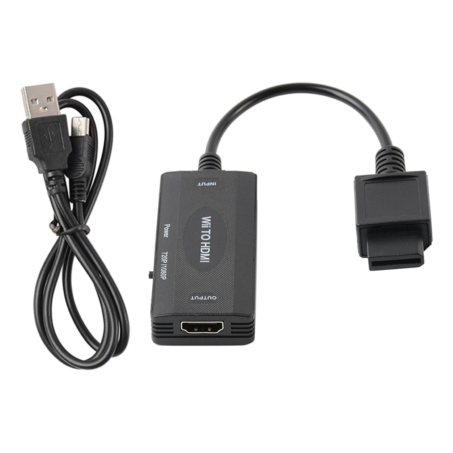 Wii to HDMI Converter/ 1080P 720P with Cable for PC HDTV Monitor
