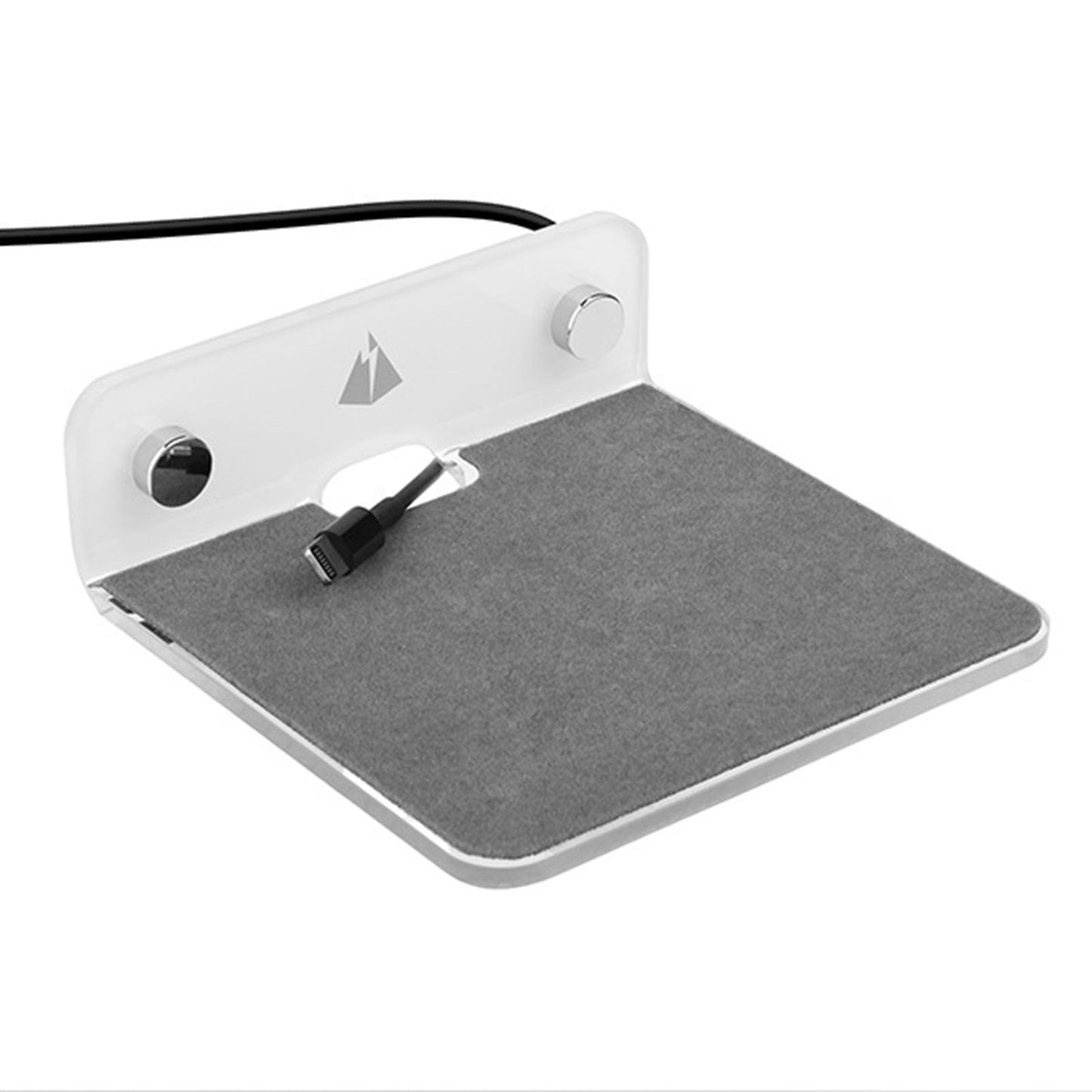 Bluetooth Speaker Stand Holder Accessories Shelf Universal for Sound Bars White