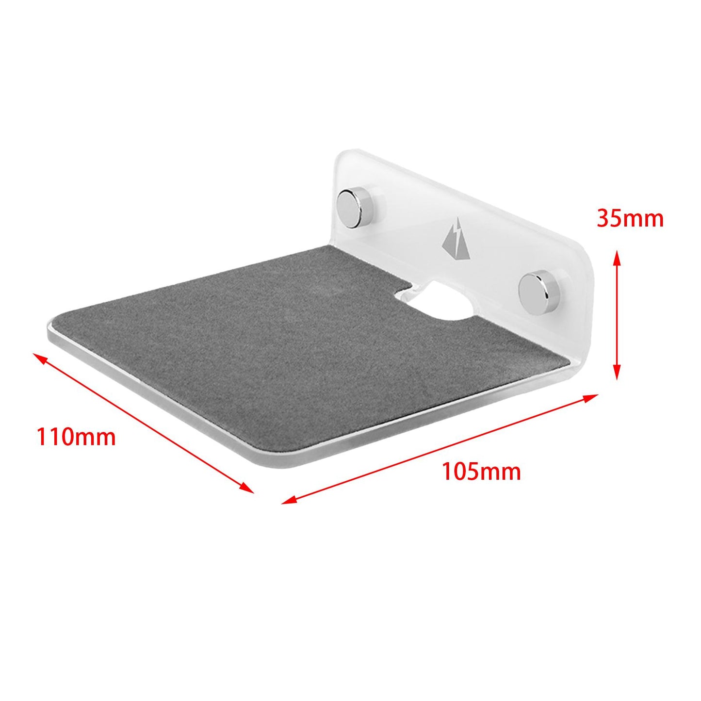 Bluetooth Speaker Stand Holder Accessories Shelf Universal for Sound Bars Clear