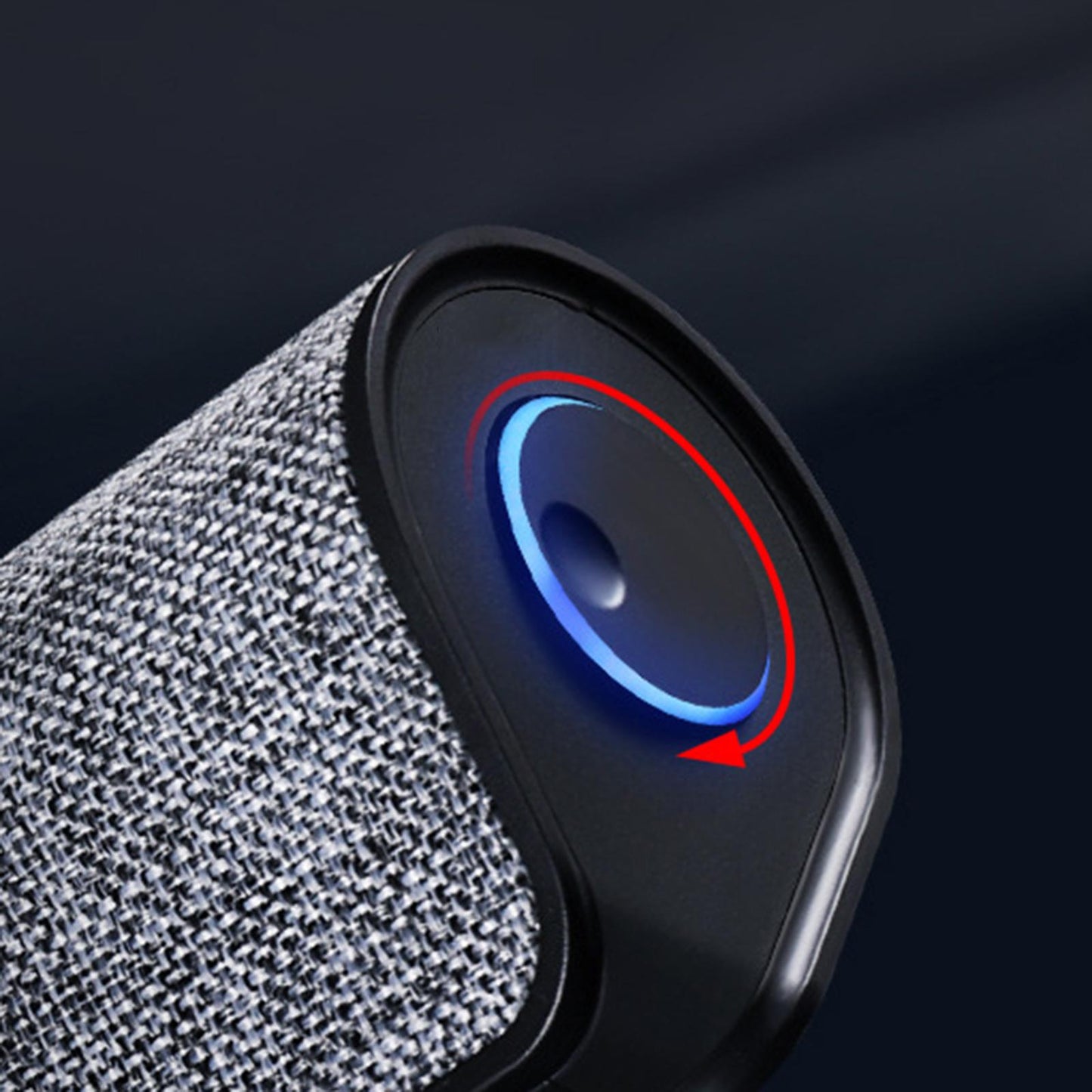 Portable Wired USB Desktop Speaker Stereo Soundbar 3D Stereo Sound Black