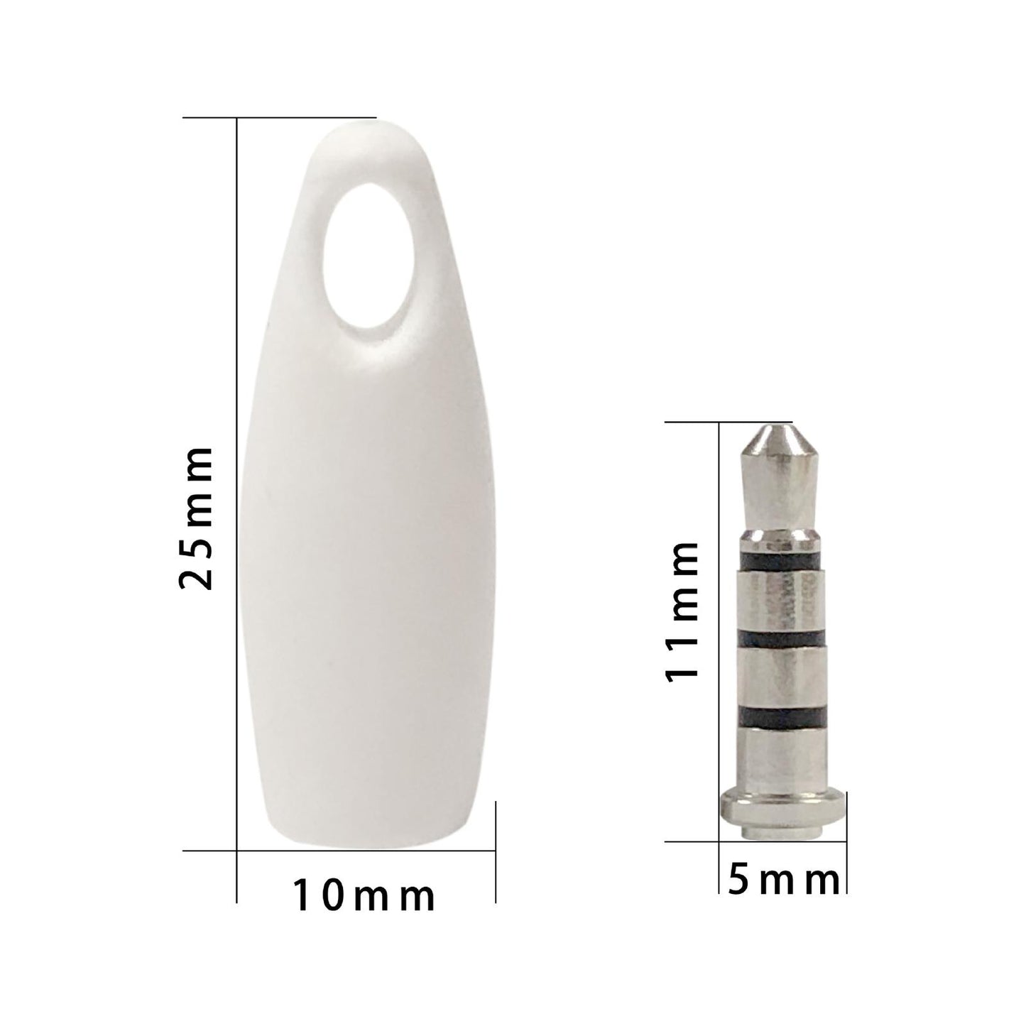 Microphone Blocker 3.5mm Sound Locking Device for Smartphones Computers