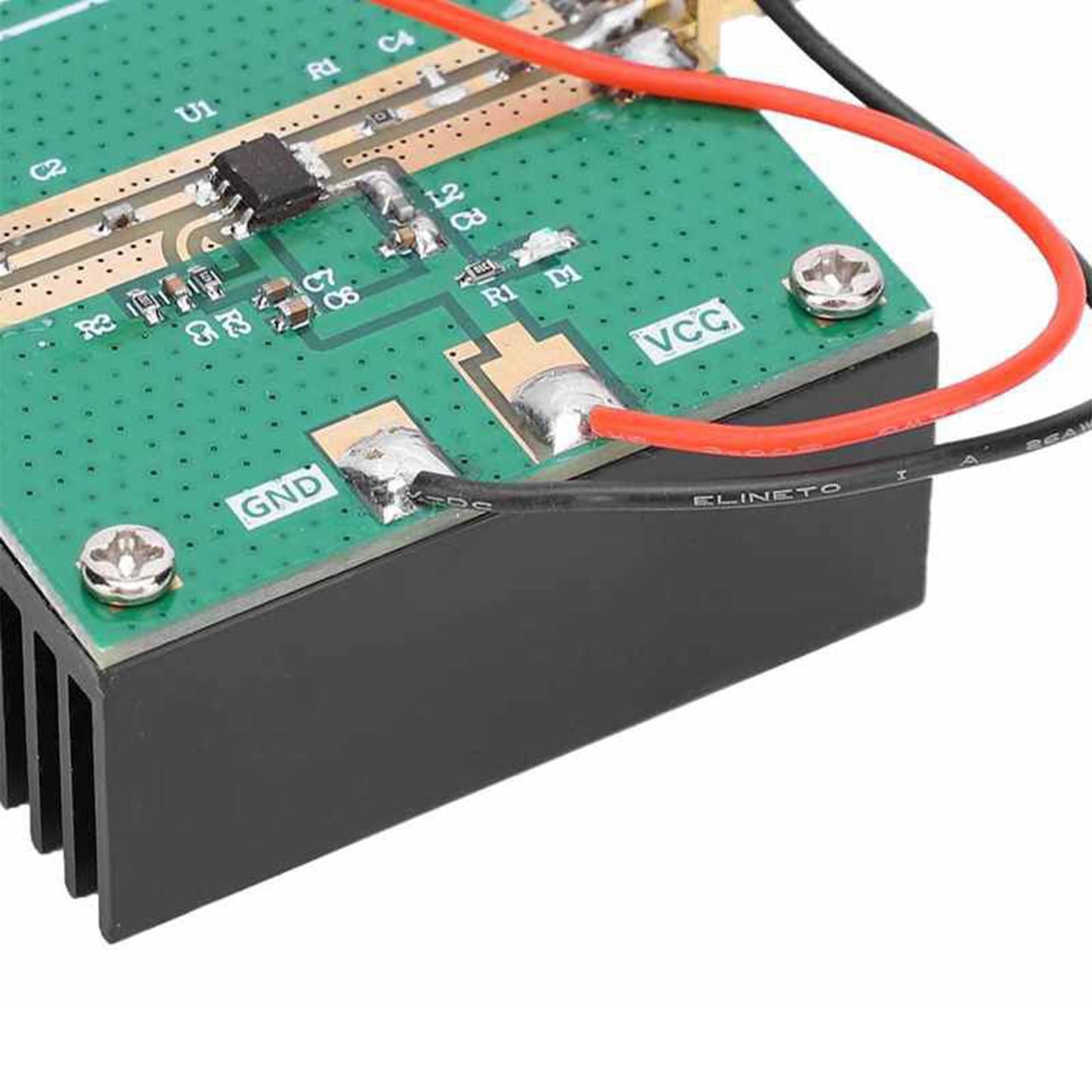 RF Power Amplifier with Heat Sink 1W Amplification Module for FM Ham Radio