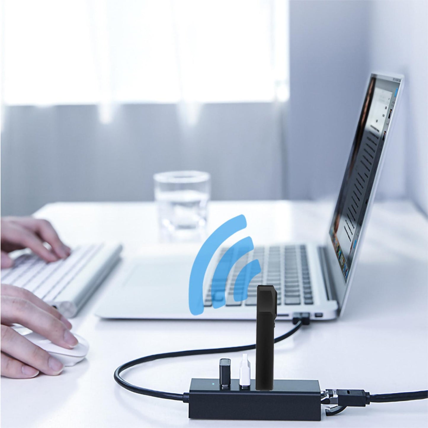 USB Bluetooth5.3 Receiver 3.5 Audio Transmitter Adapter For TV/PC Speaker