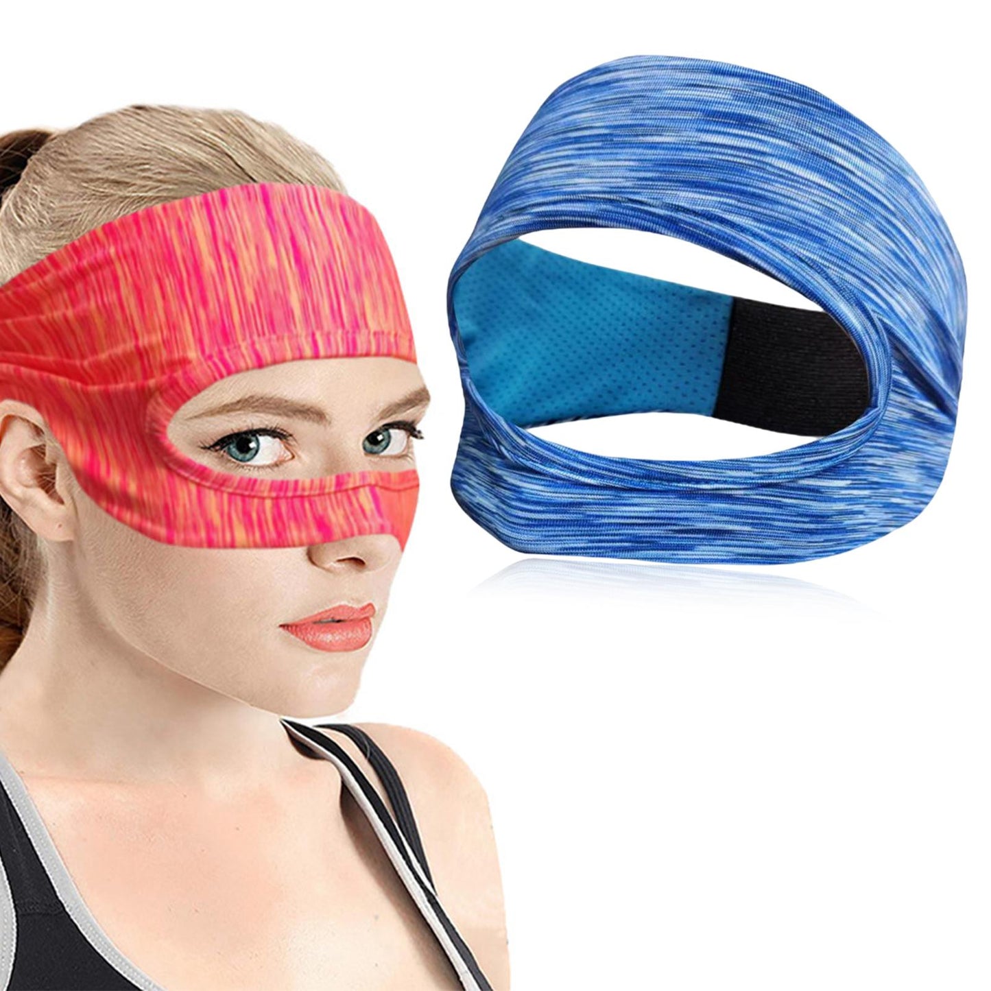 Virtual Reality VR Eye Mask Cover for Quest 2 Games Accessories Blue