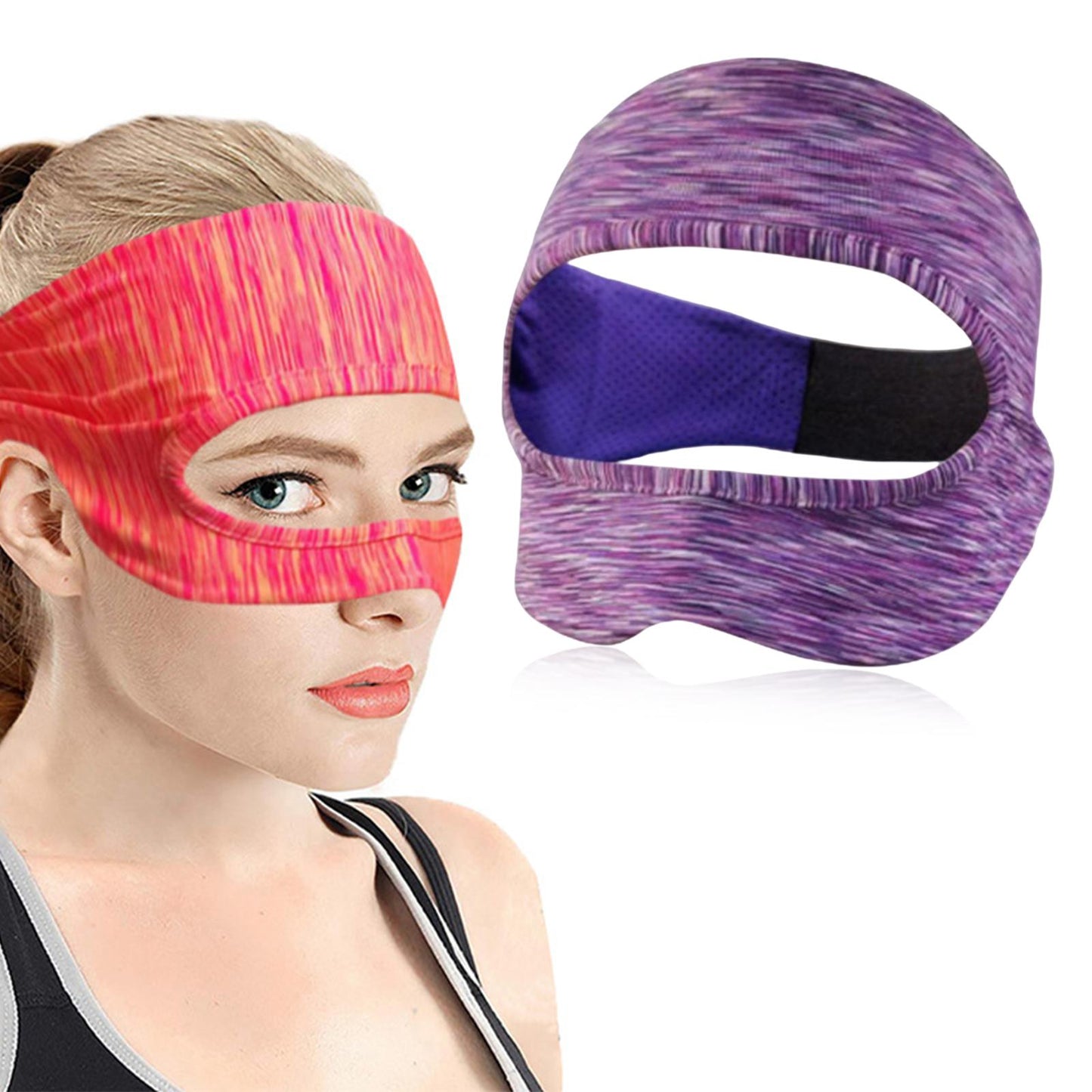 Virtual Reality VR Eye Mask Cover for Quest 2 Games Accessories Purple